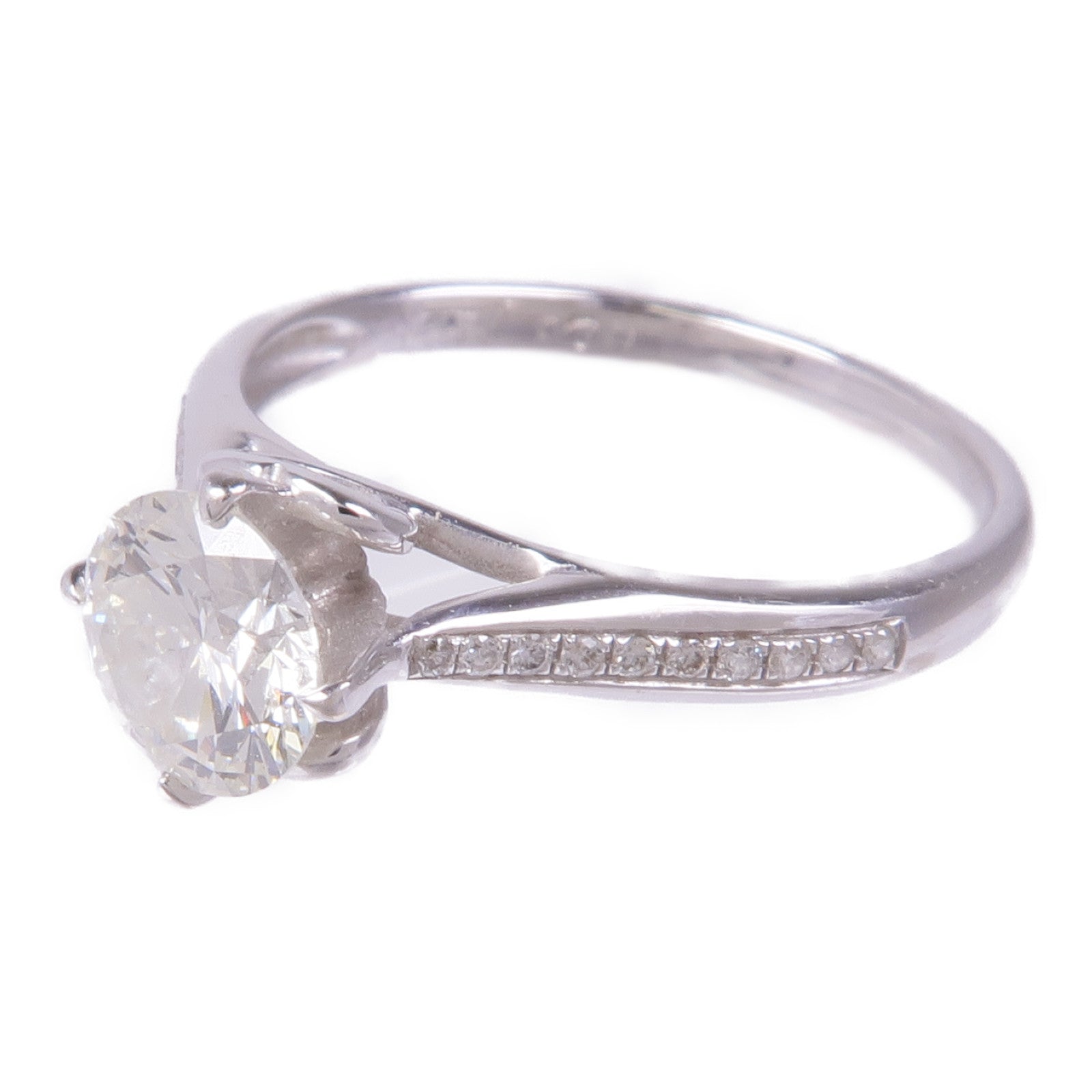 JEWELRY 18K白金Diamond Ring鑽石戒指US#5.5