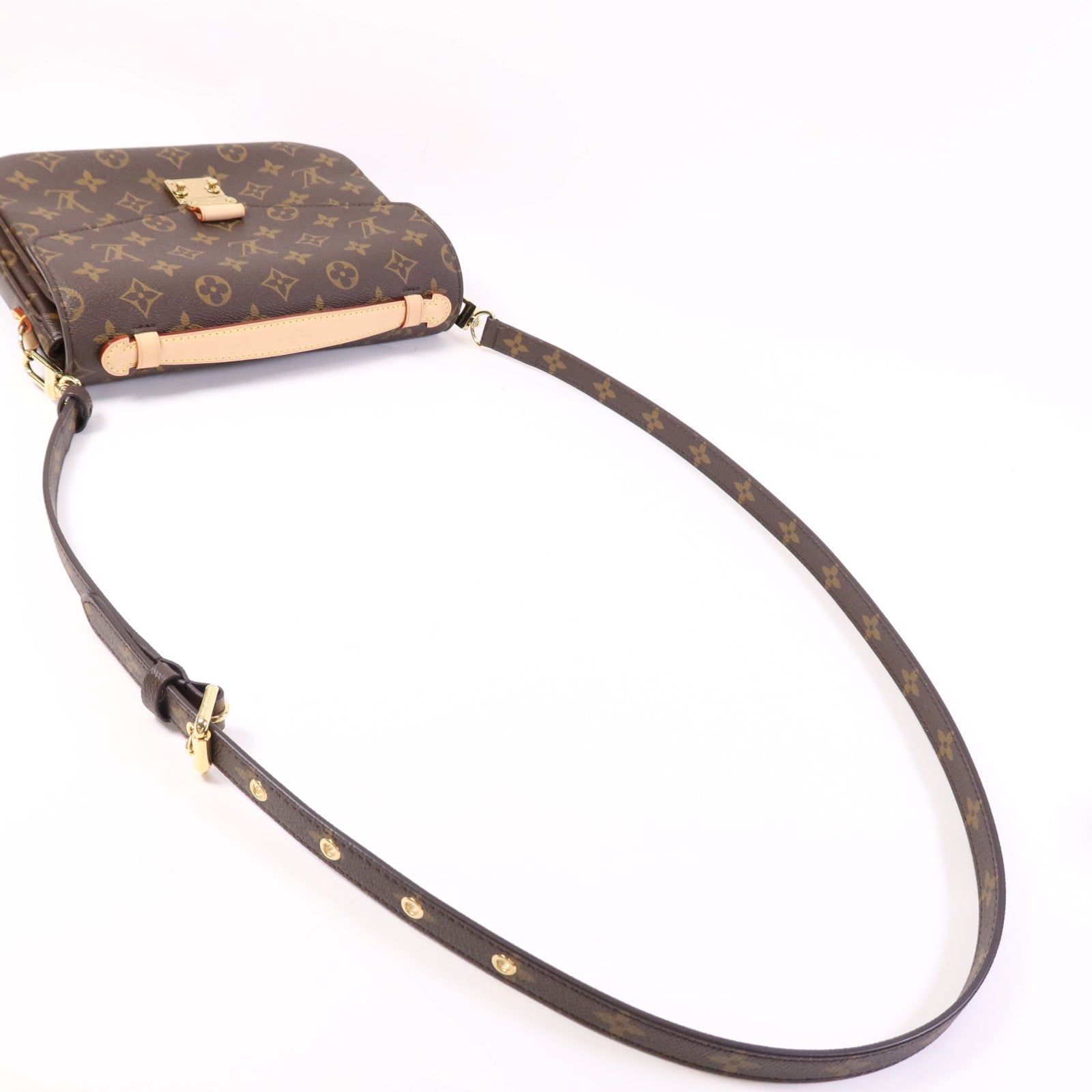 LOUIS VUITTON 【激減優惠】Monogram Pochette Metis MM金扣手挽肩背兩用袋