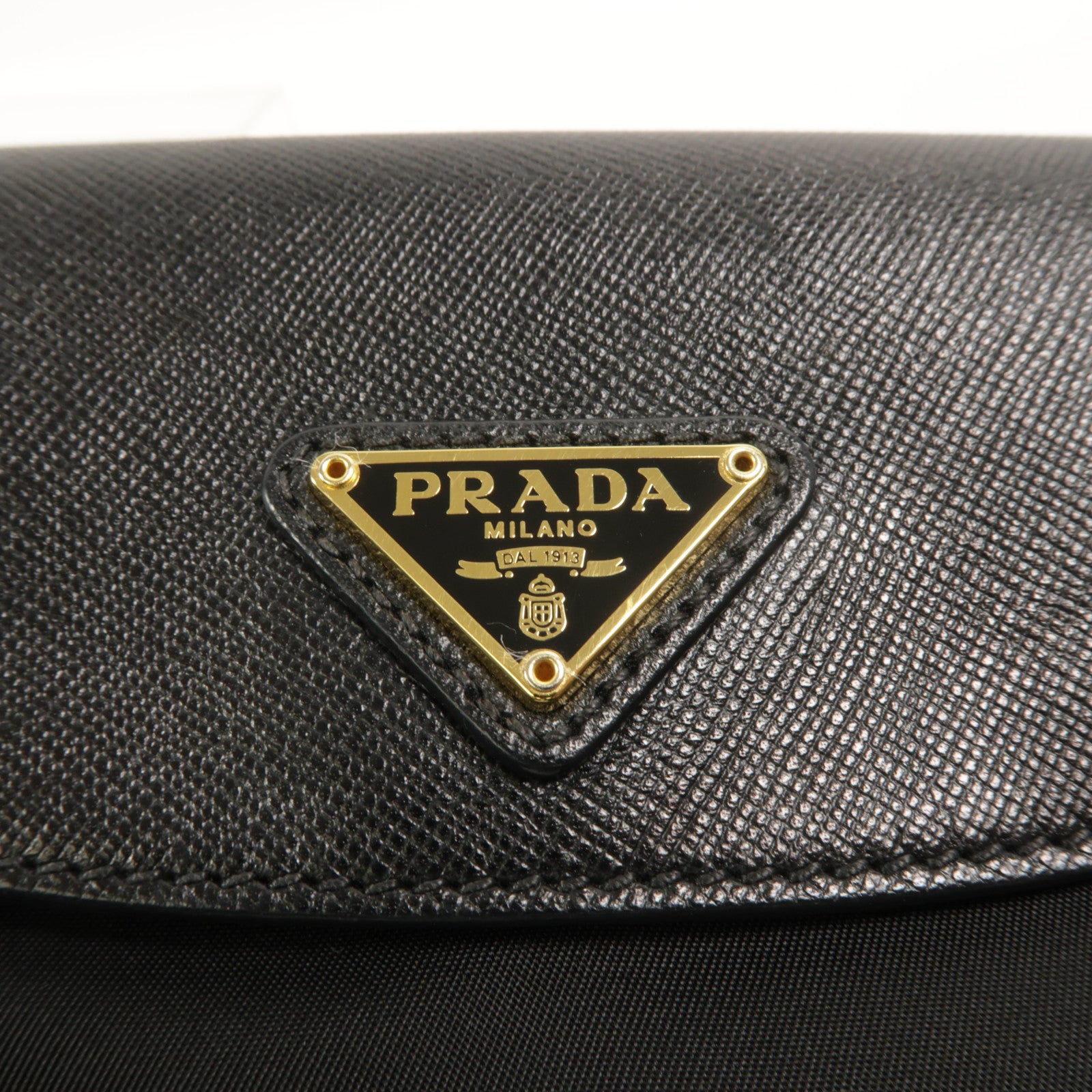 PRADA 尼龍Chain Pouch Shoulder Bag鏈帶肩背袋
