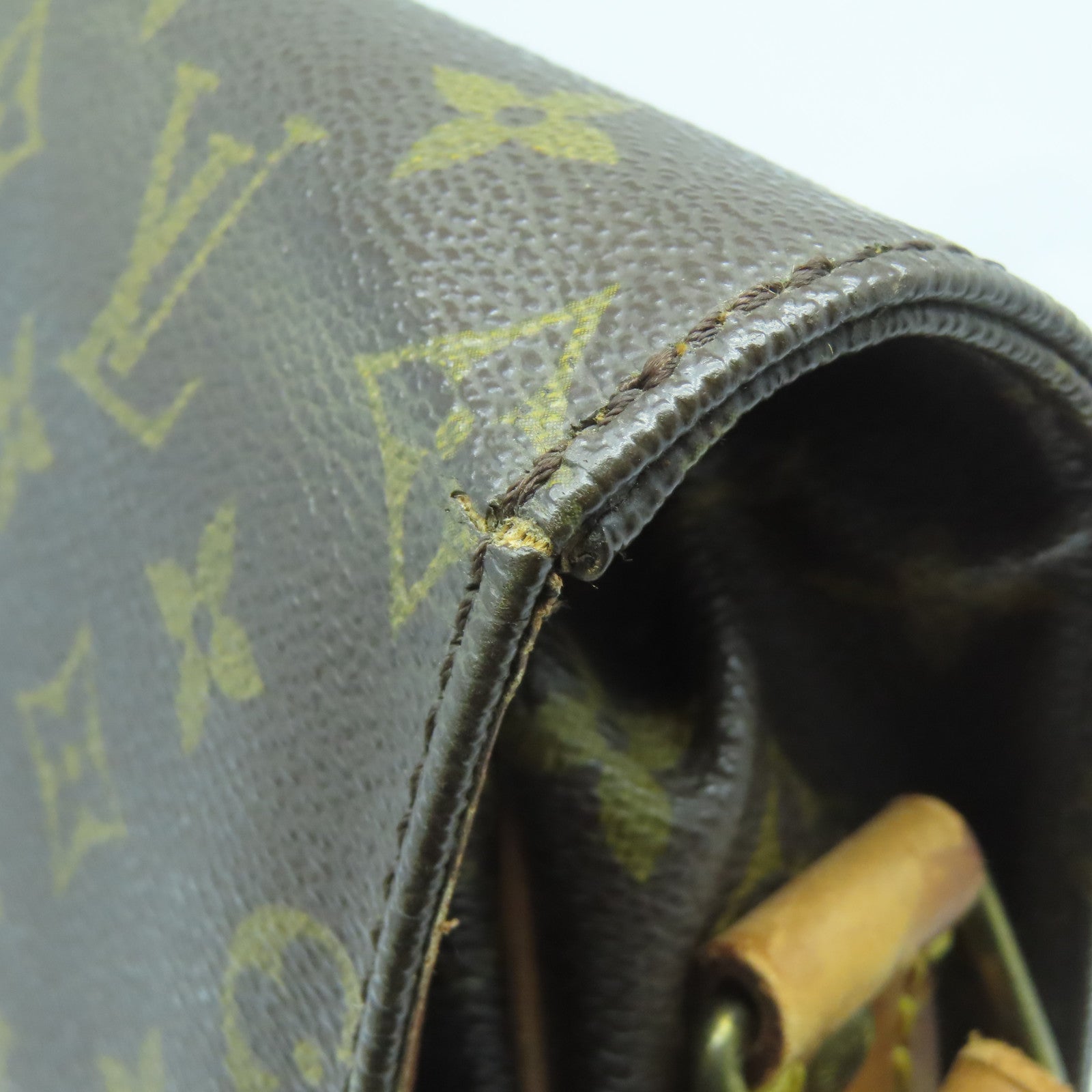 LOUIS VUITTON 【激減優惠】Monogram Cartouchiere GM金扣肩背袋啡色