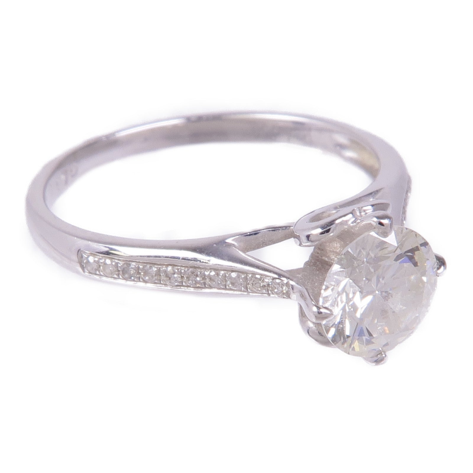 JEWELRY 18K白金Diamond Ring鑽石戒指US#5.5