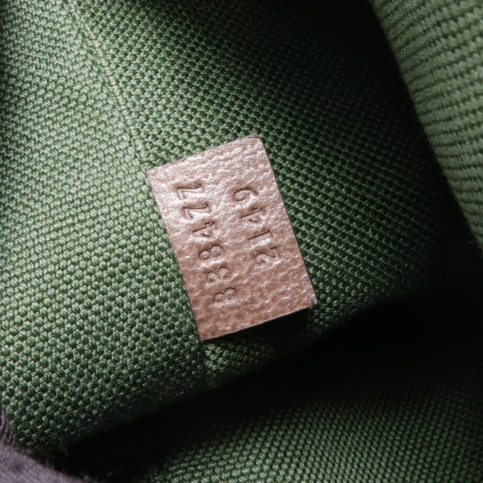 GUCCI 塗層帆布Ophidia Mini Shoulder Bag金扣肩背袋