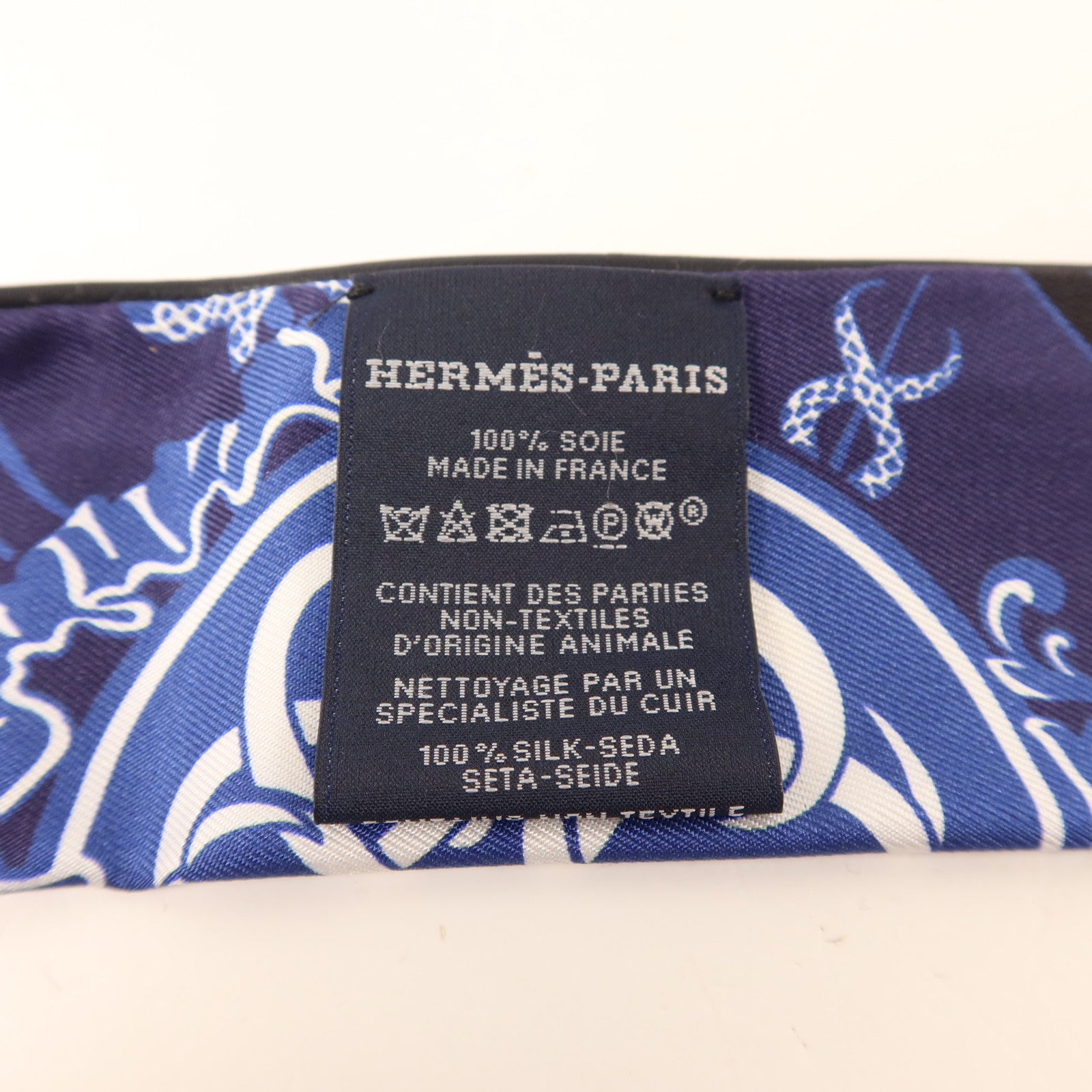 HERMES 絲質Twilly絲巾