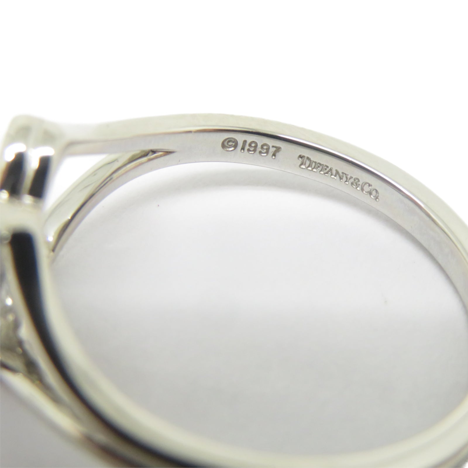 TIFFANY＆CO 【激減優惠】950鉑金Vintage Victoria Marquise Diamond Ring鑽石戒指US#6.5
