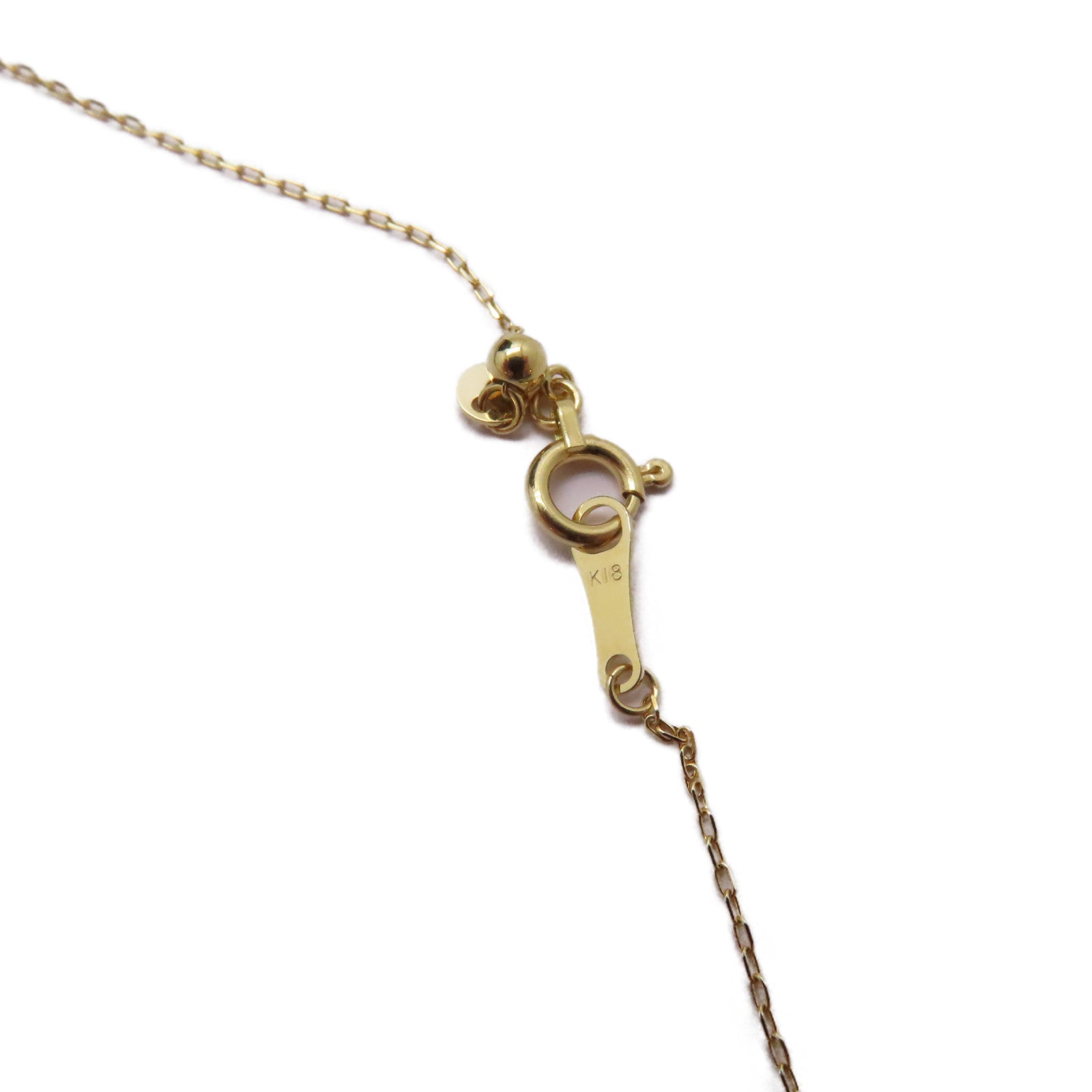 JEWELRY 18K黃金Ruby Diamond Necklace 0.41ct紅寶石/0.15ct鑽石項鍊
