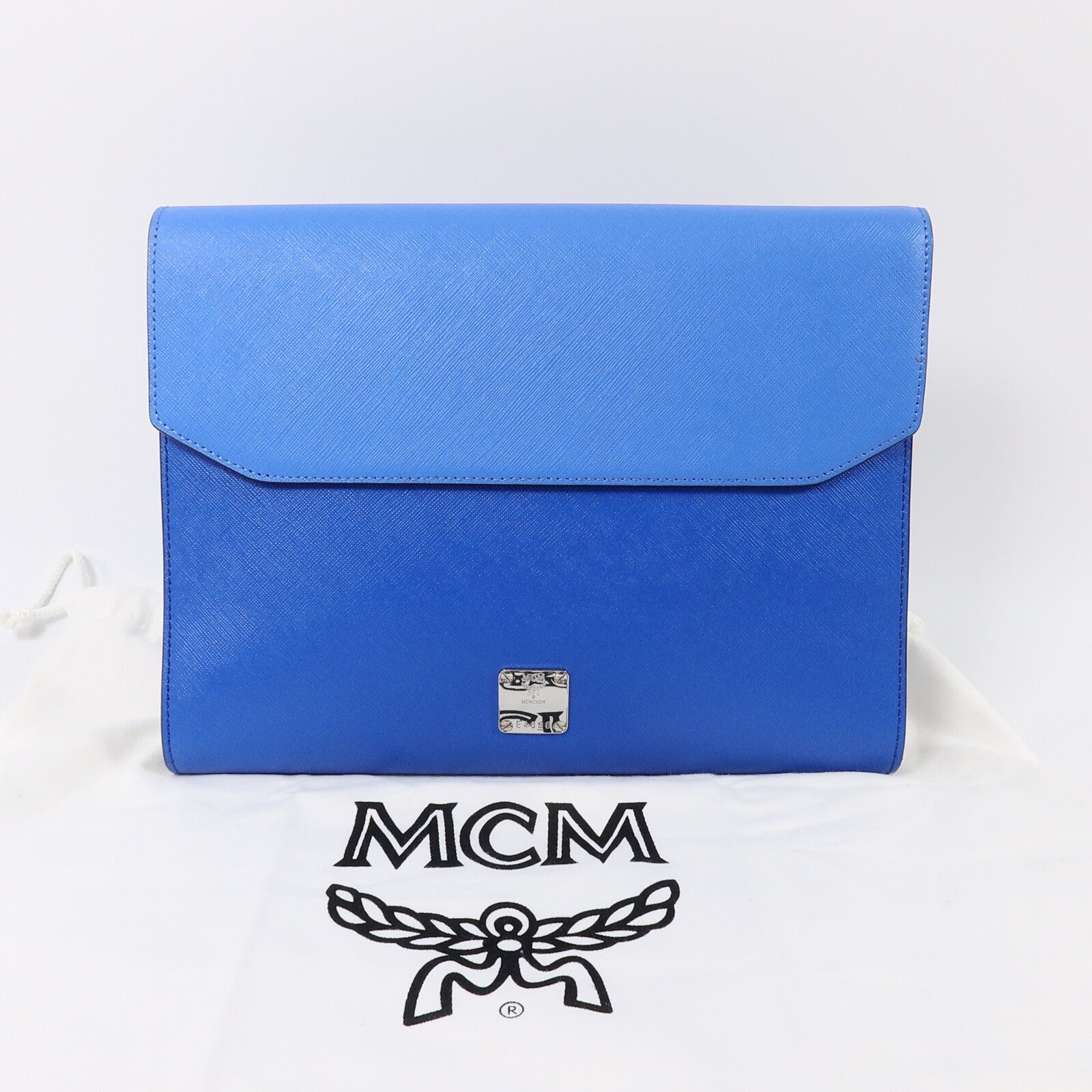 MCM 塗層帆布Pouch手拿包