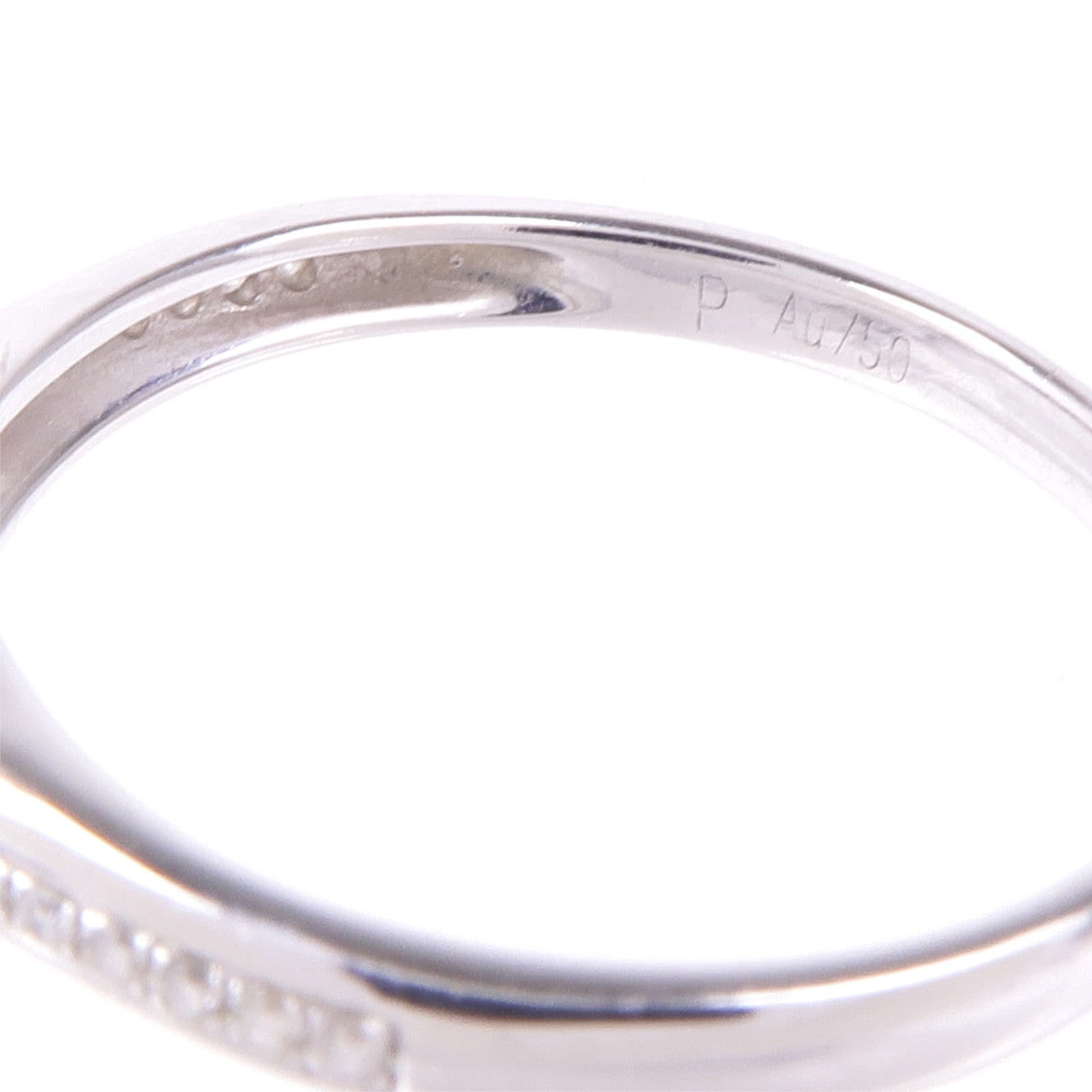 JEWELRY 18K白金Diamond Ring鑽石戒指US#5.5