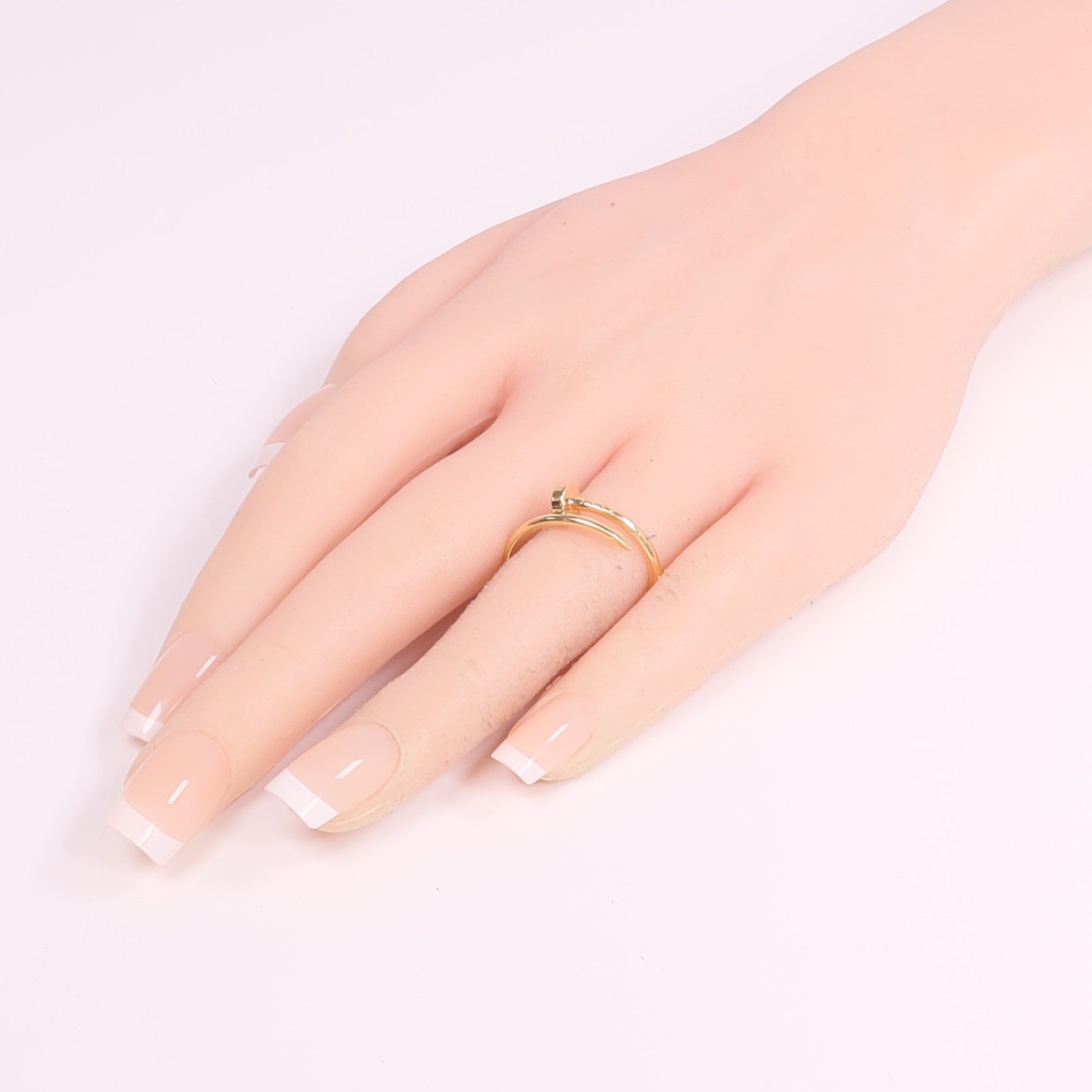 CARTIER 18K玫瑰金Juste Un Clou Ring戒指