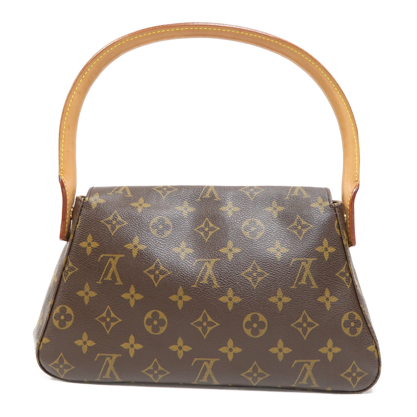 LOUIS VUITTON 【激減優惠】Monogram Mini Looping金扣肩背袋啡色