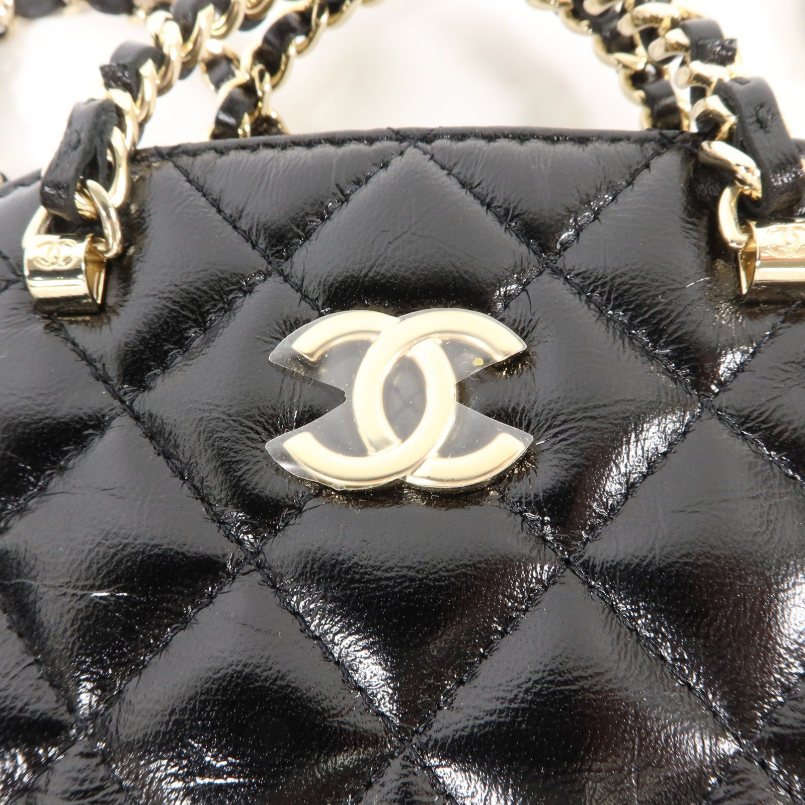 CHANEL 羊皮皮革2 Way Shoulder Bag手挽肩背兩用袋