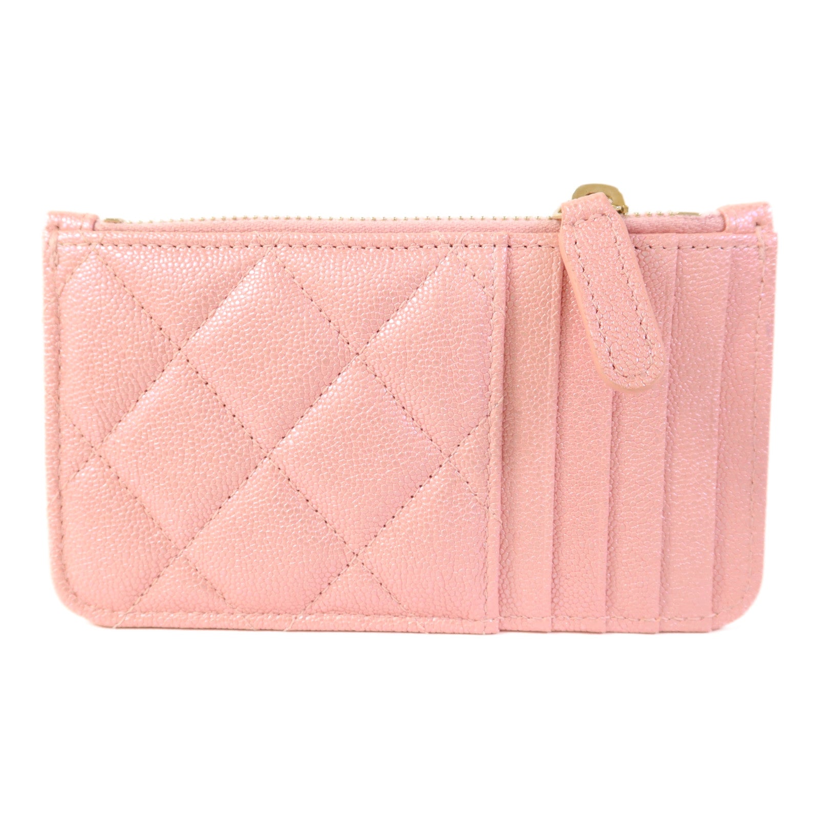 CHANEL 牛皮皮革Card Case金扣卡片套