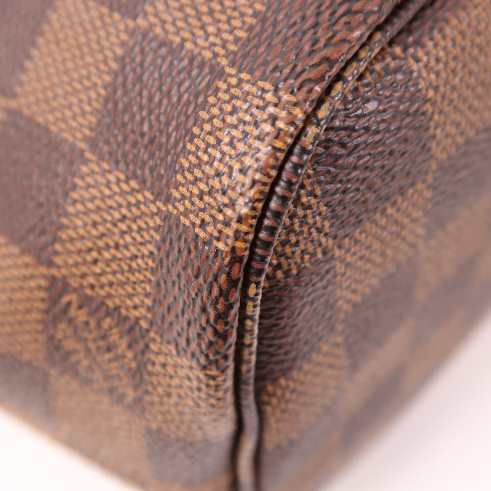 LOUIS VUITTON Damier Neverfull PM金扣肩背袋