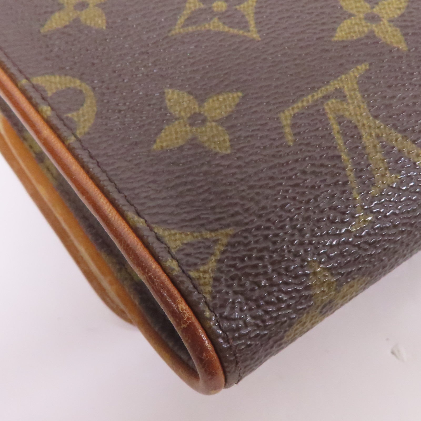 LOUIS VUITTON Monogram Pochette Twin GM肩背袋