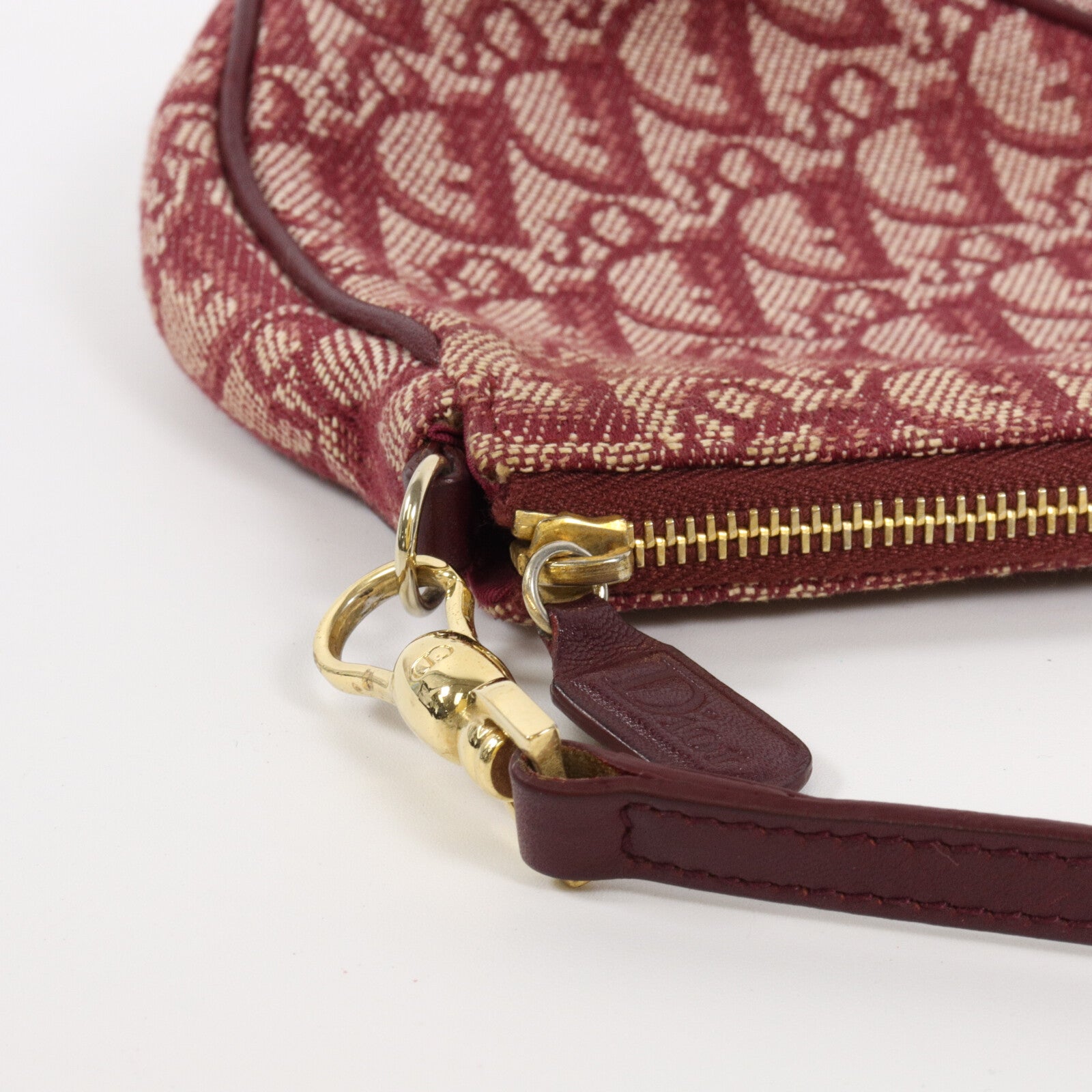 Dior Trotter帆布Vintage Saddle肩背袋