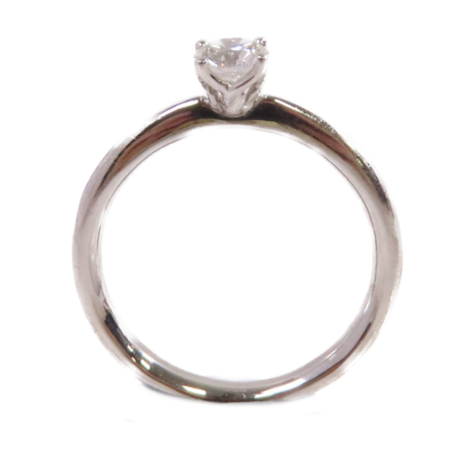 JEWELRY 【激減優惠】18K白金/0.29ct鑽石Diamond Ring戒指US#5