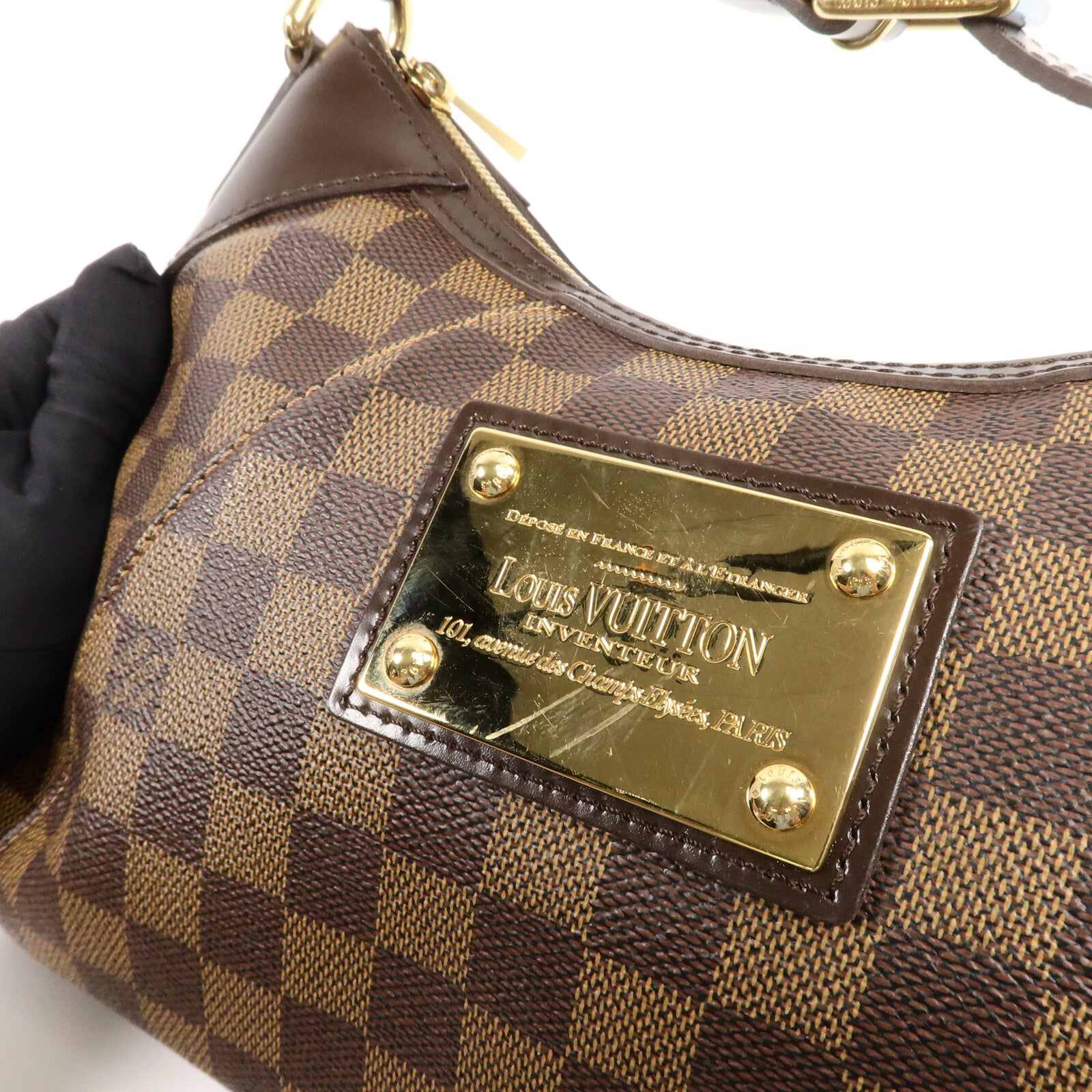 LOUIS VUITTON Damier Thames PM肩背袋