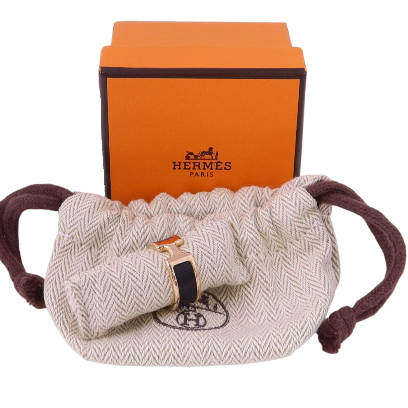 HERMES 金屬Olyme Ring戒指US#6.75/M