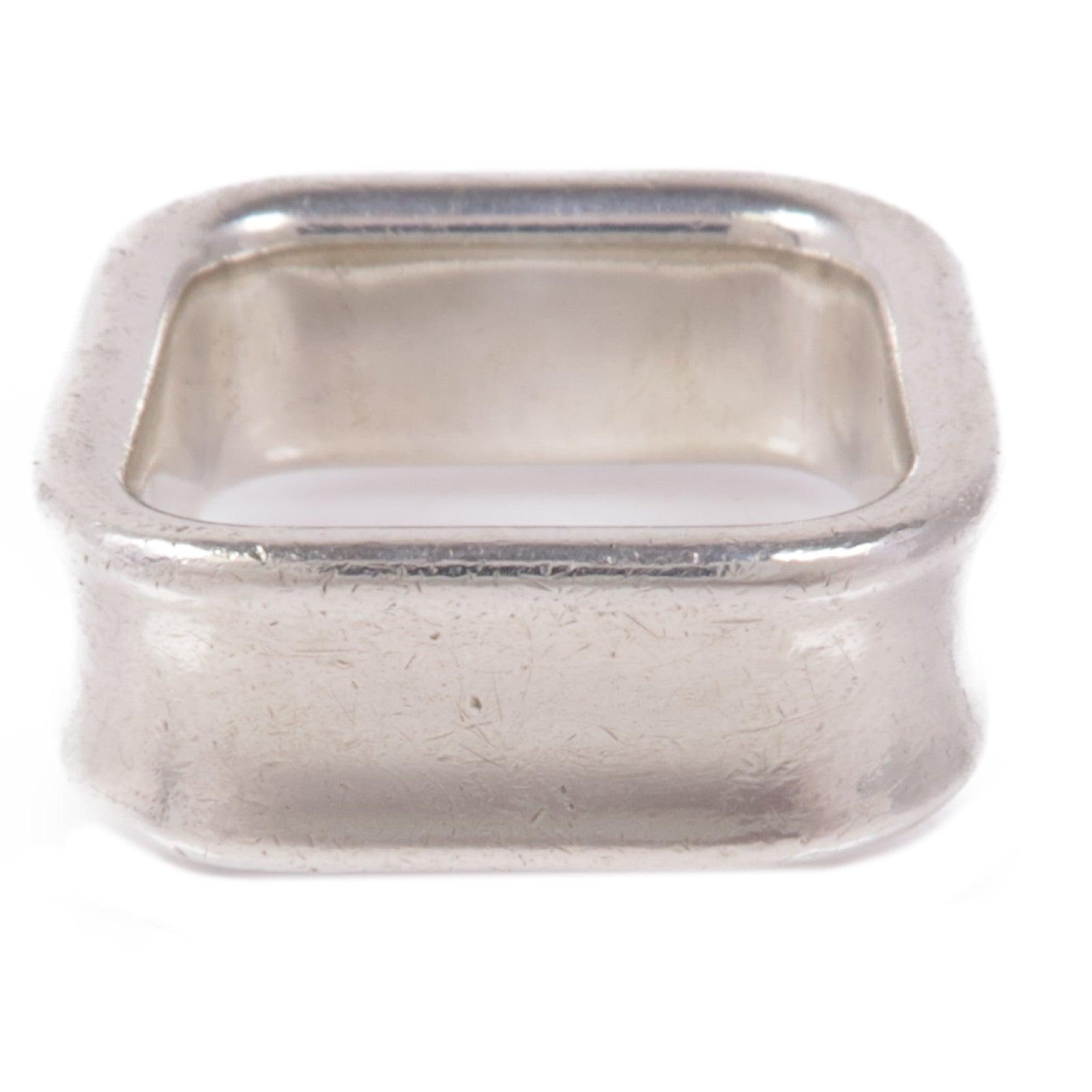 TIFFANY＆CO 925純銀1837 Square Ring戒指US#5.5