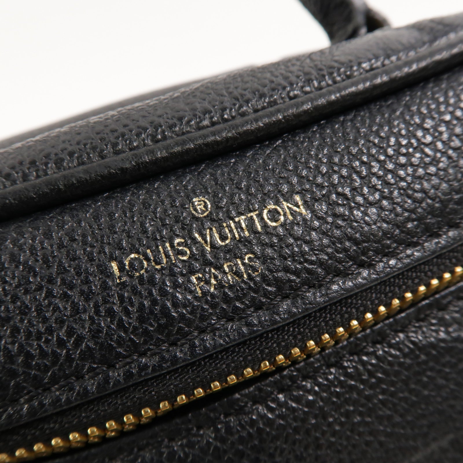LOUIS VUITTON Monogram Empreinte Vanity Case金扣肩背袋
