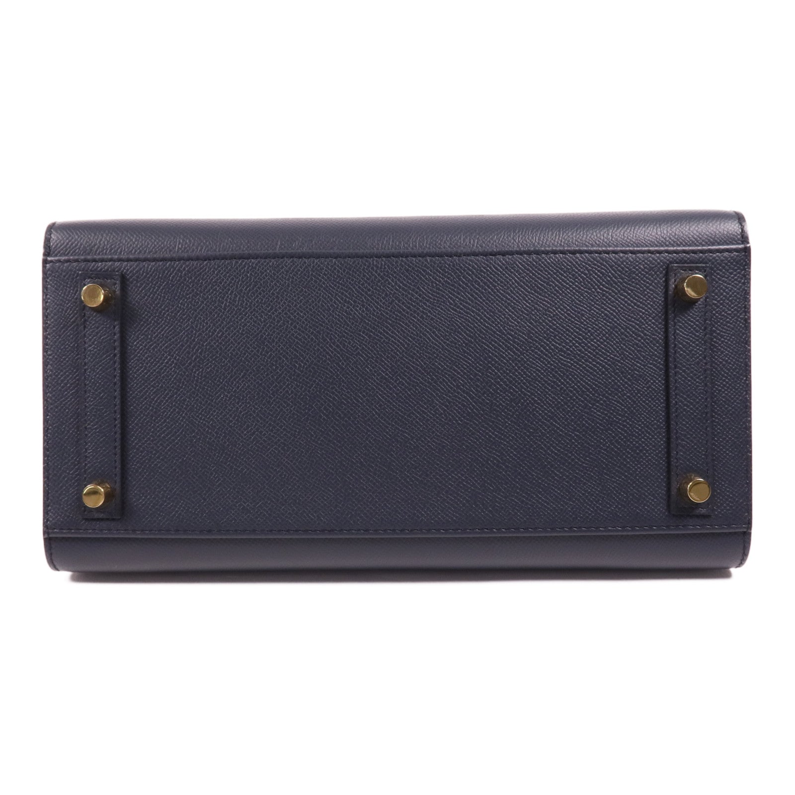 HERMES Epsom皮革Birkin 30金扣手挽袋Bleu Indigo