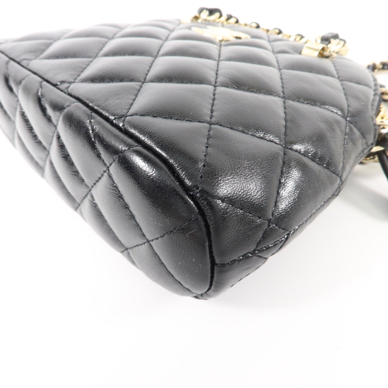 CHANEL 羊皮皮革2 Way Shoulder Bag手挽肩背兩用袋