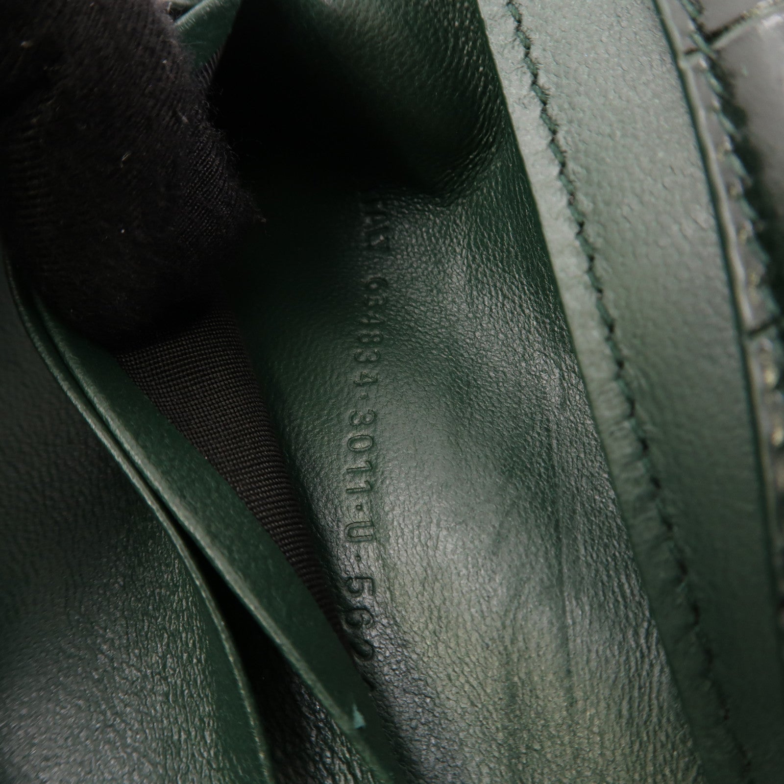 BALENCIAGA 【激減優惠】牛皮皮革Wallet金扣錢包綠色