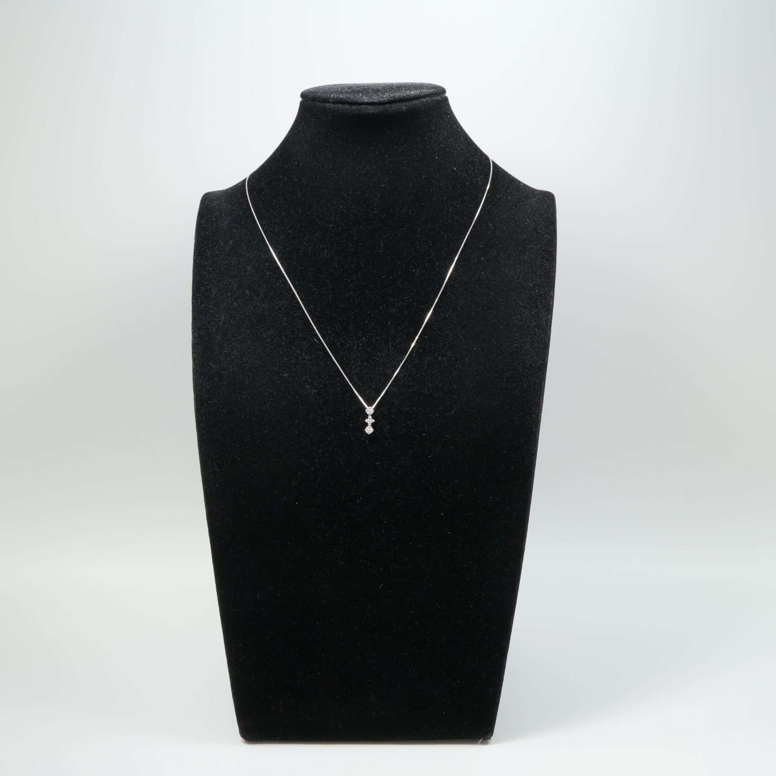 JEWELRY 18K白金Diamond Necklace鑽石項鍊