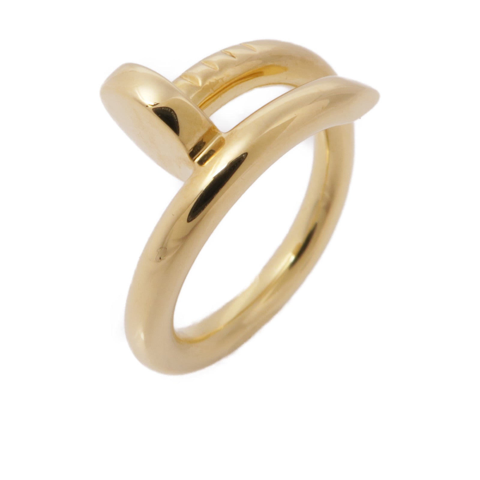 CARTIER 18K黃金Juste Un Clou戒指US#5