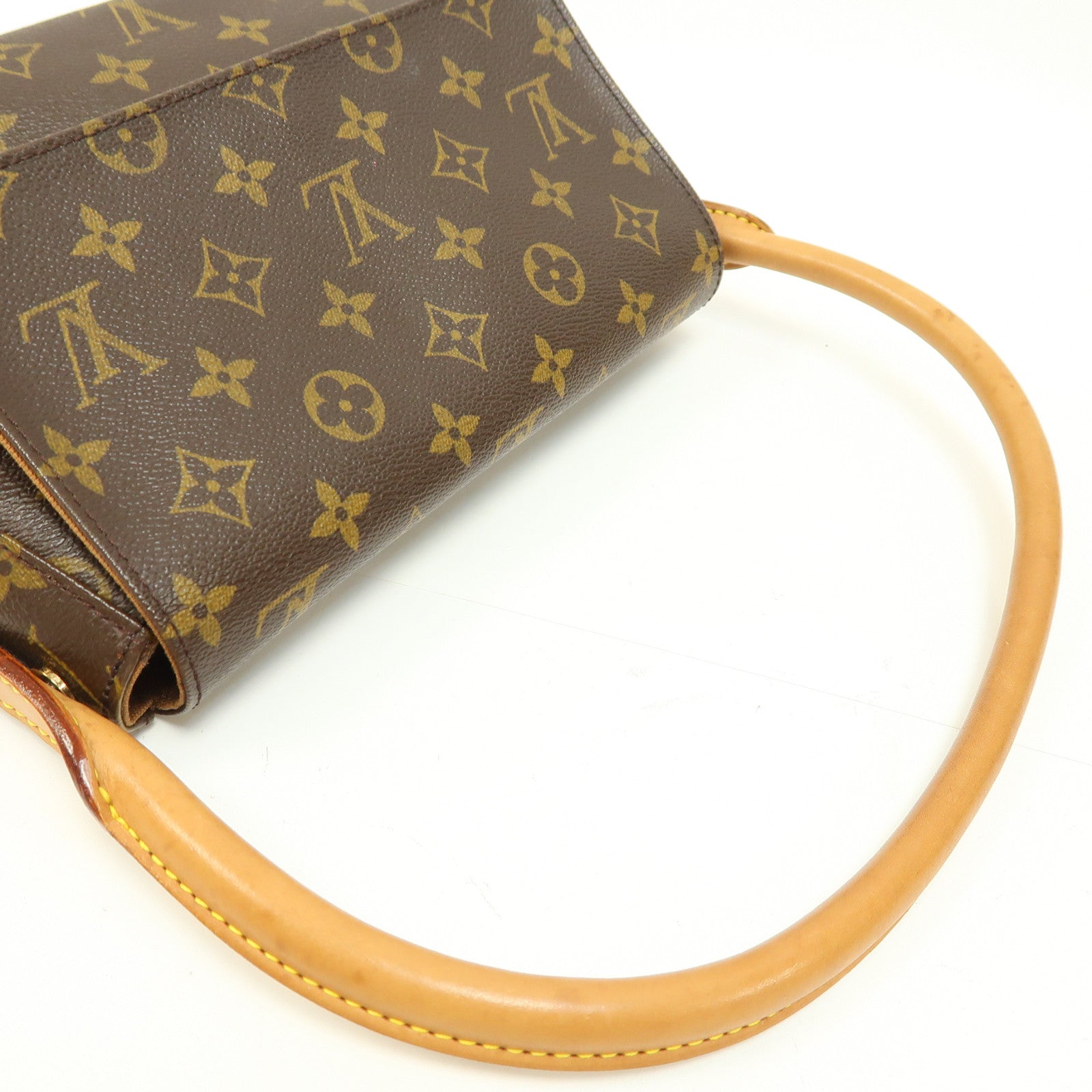 LOUIS VUITTON 【激減優惠】Monogram Mini Looping金扣肩背袋啡色