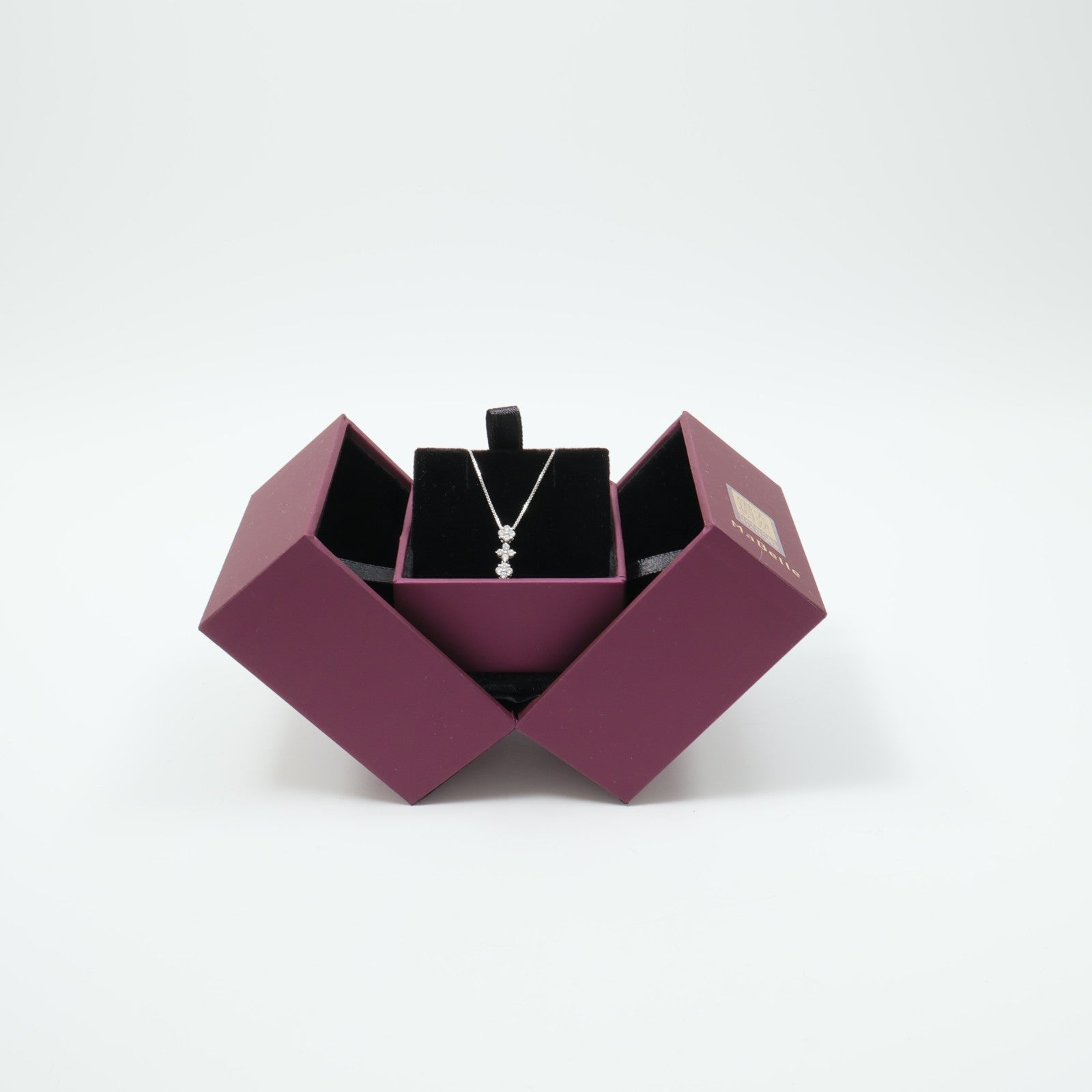 JEWELRY 18K白金Diamond Necklace鑽石項鍊