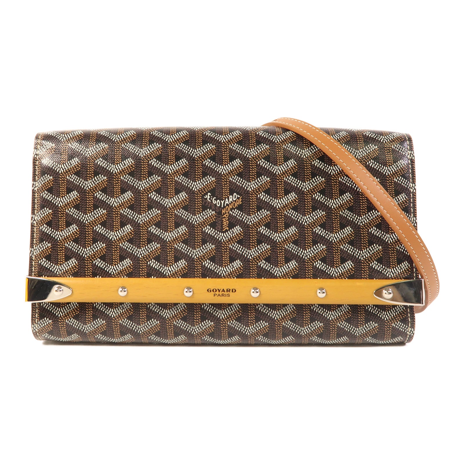 GOYARD 【激減優惠】塗層帆布Monte-Carlo PM肩背袋