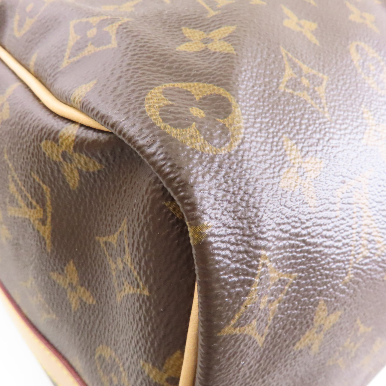 LOUIS VUITTON Monogram Keepall 50 Bandouliere金扣手挽肩背兩用袋棕色