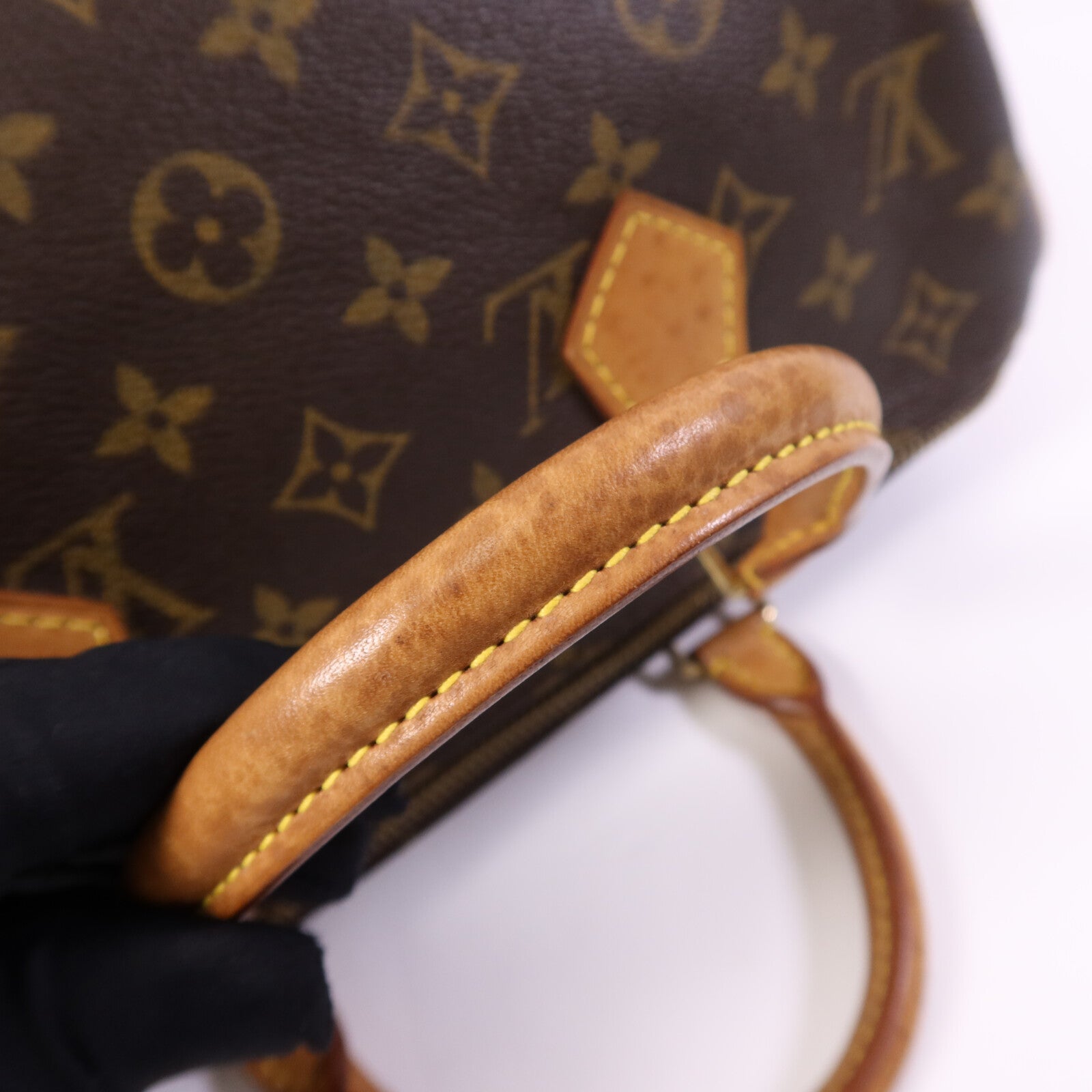 LOUIS VUITTON Monogram Speedy 30金扣手挽袋