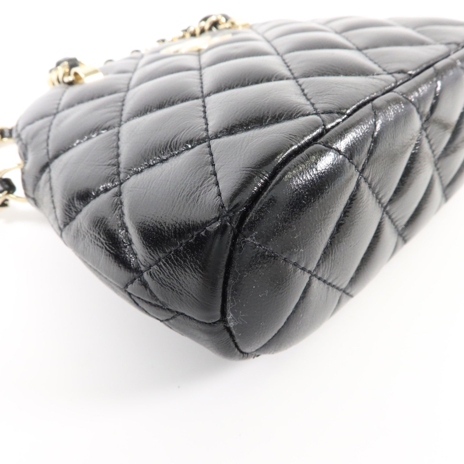 CHANEL 羊皮皮革2 Way Shoulder Bag手挽肩背兩用袋