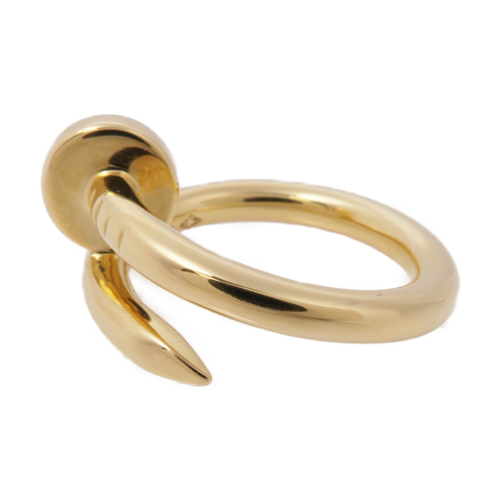 CARTIER 18K黃金Juste Un Clou戒指US#5