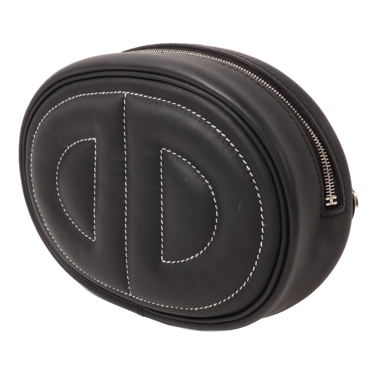 HERMES Swift皮革In The Loop肩背袋Noir