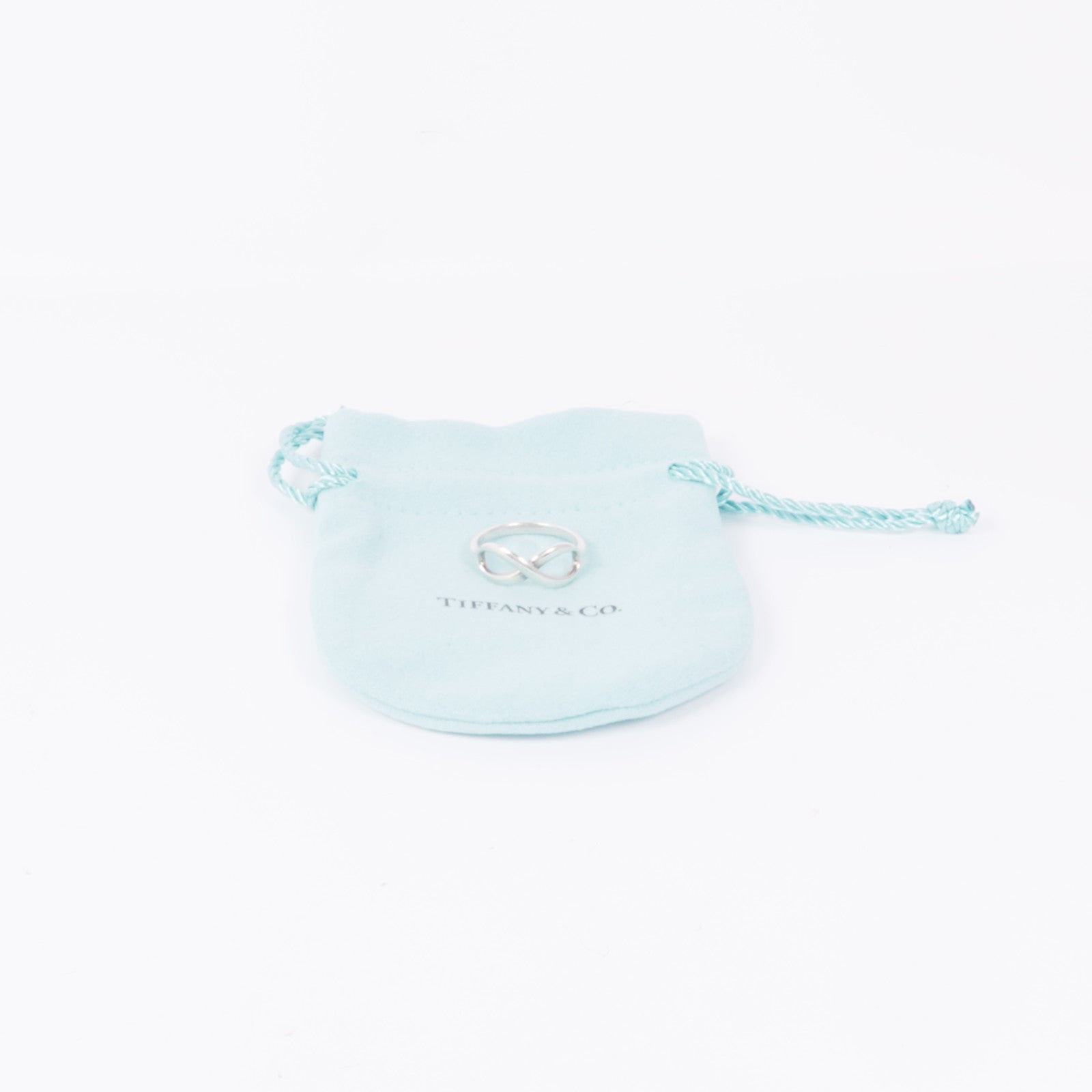 TIFFANY＆CO 925純銀Infinity Ring戒指US#6
