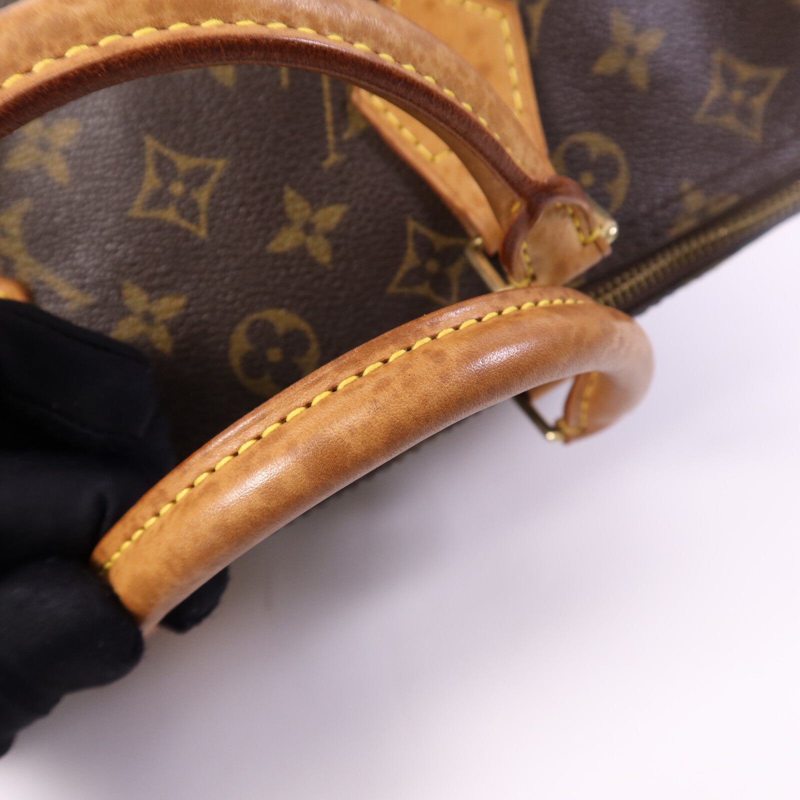 LOUIS VUITTON Monogram Speedy 30金扣手挽袋