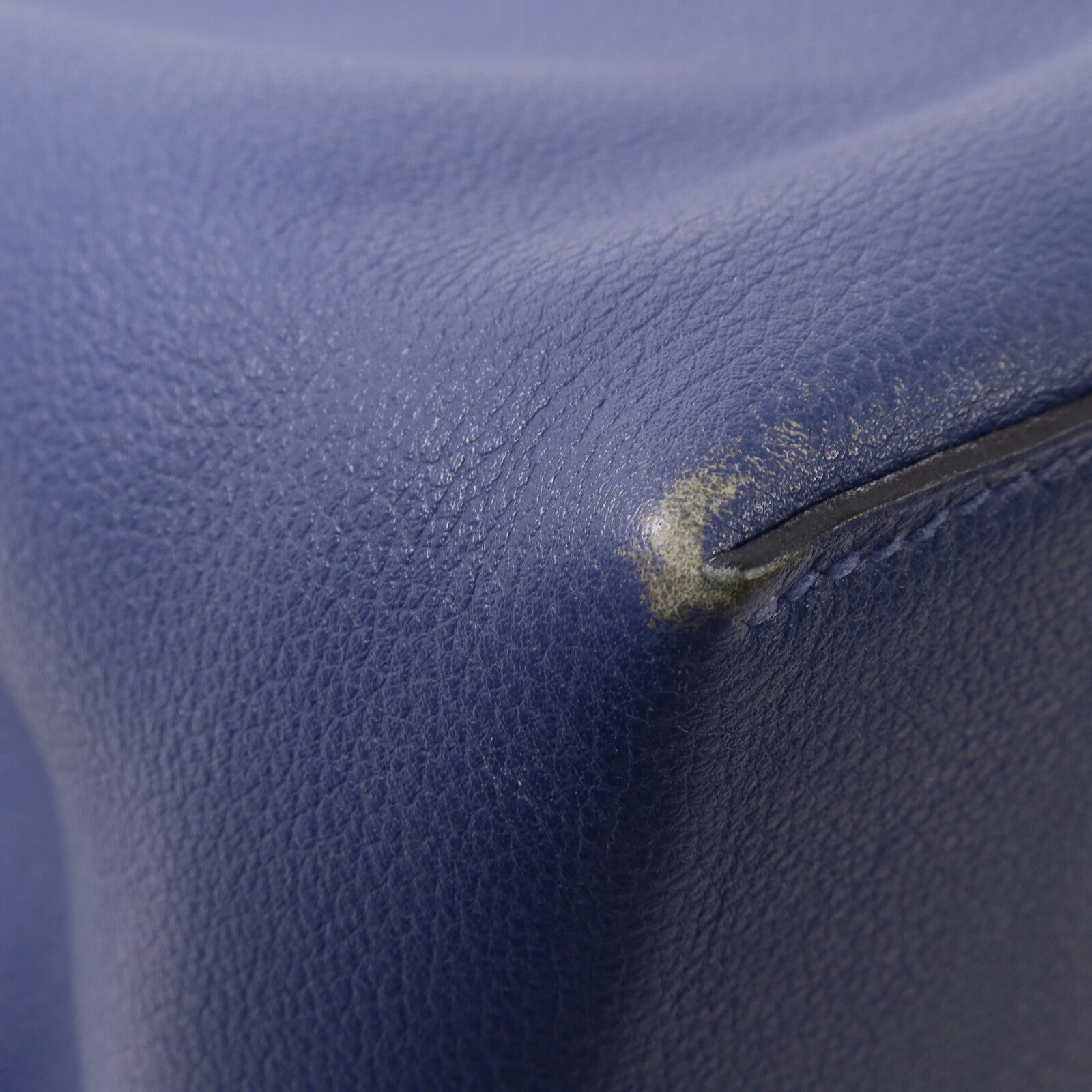 HERMES Evercolor皮革Licol 17肩背袋Bleu Brighton