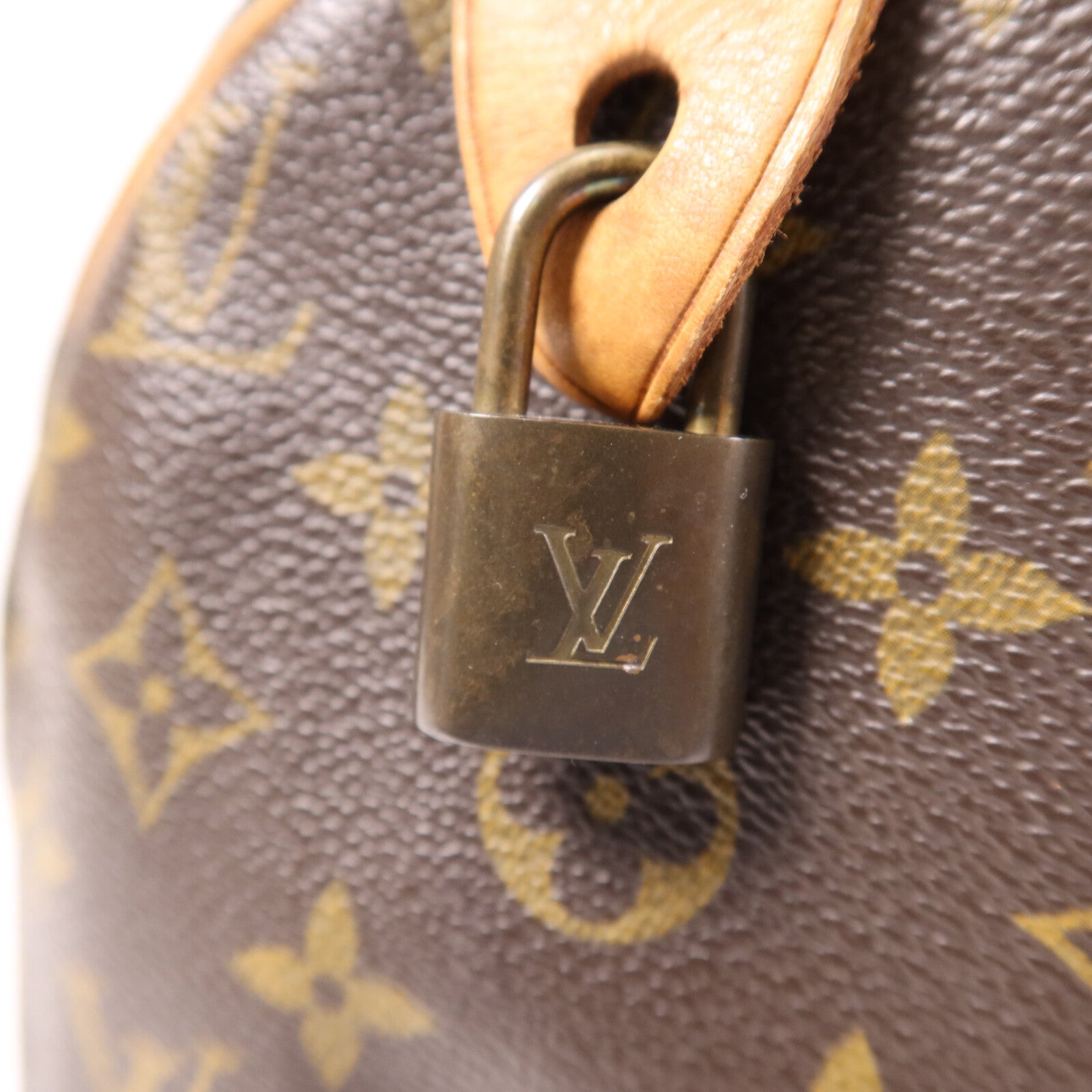 LOUIS VUITTON Monogram Speedy 30金扣手挽袋