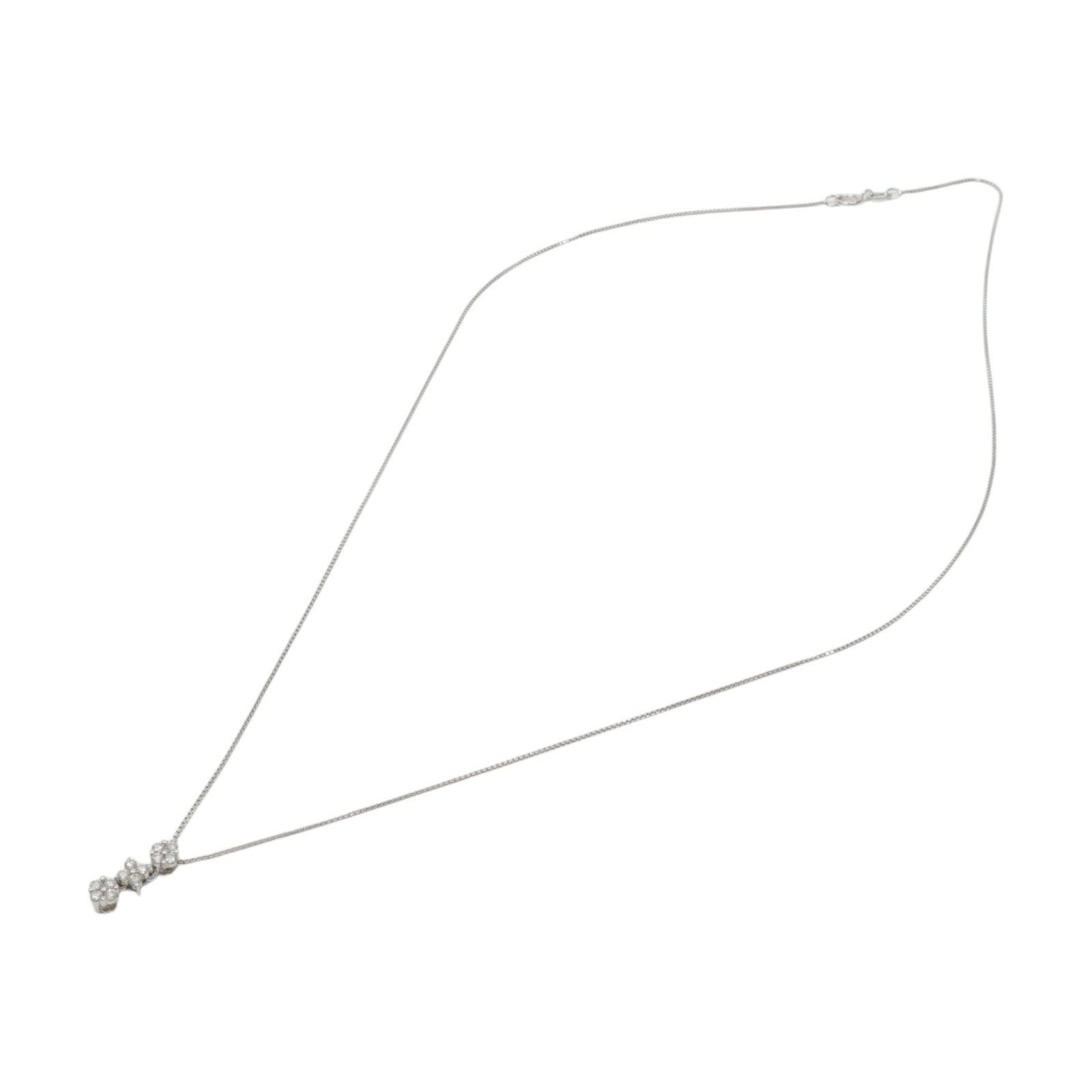 JEWELRY 18K白金Diamond Necklace鑽石項鍊