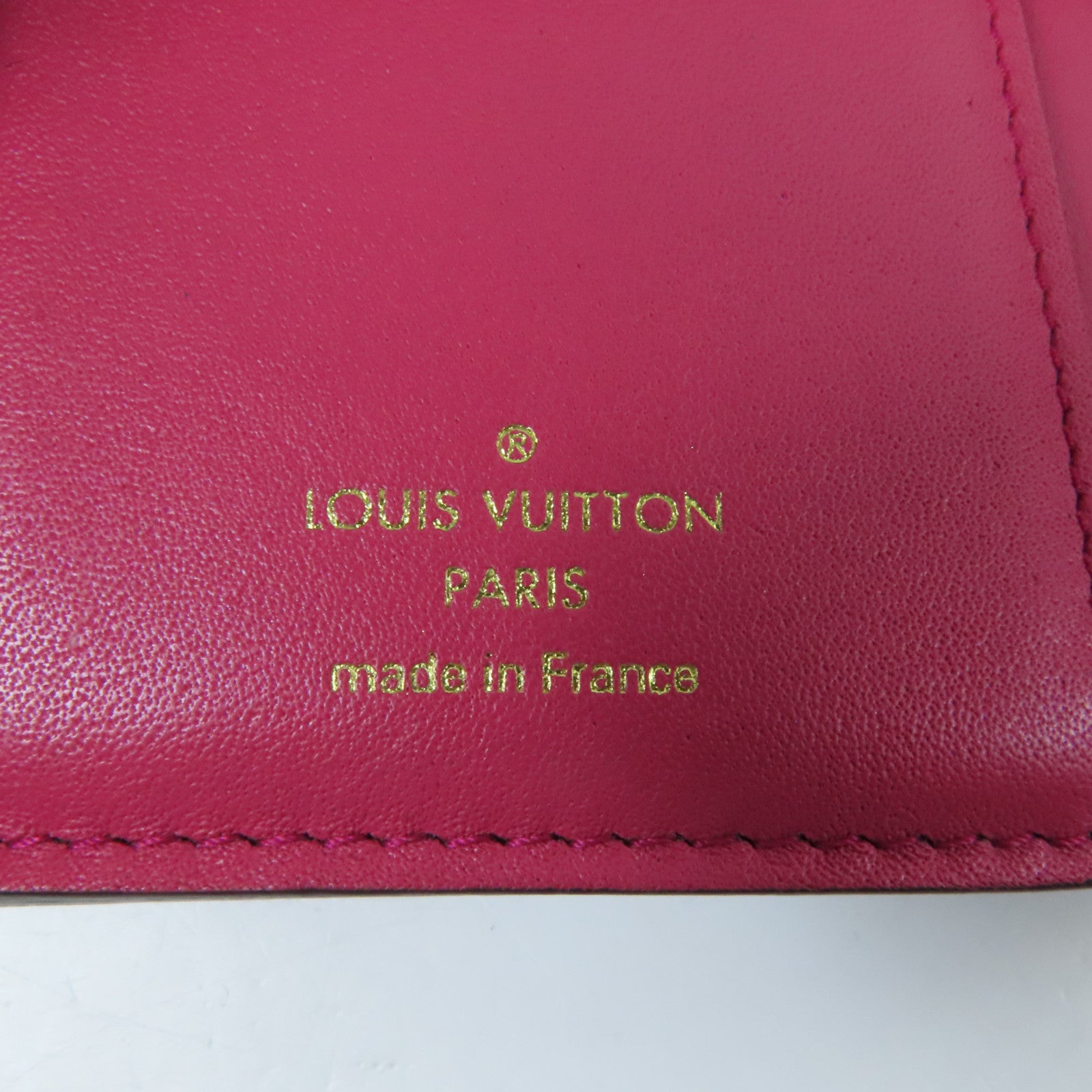LOUIS VUITTON 牛皮皮革Capucines Compact金扣錢包