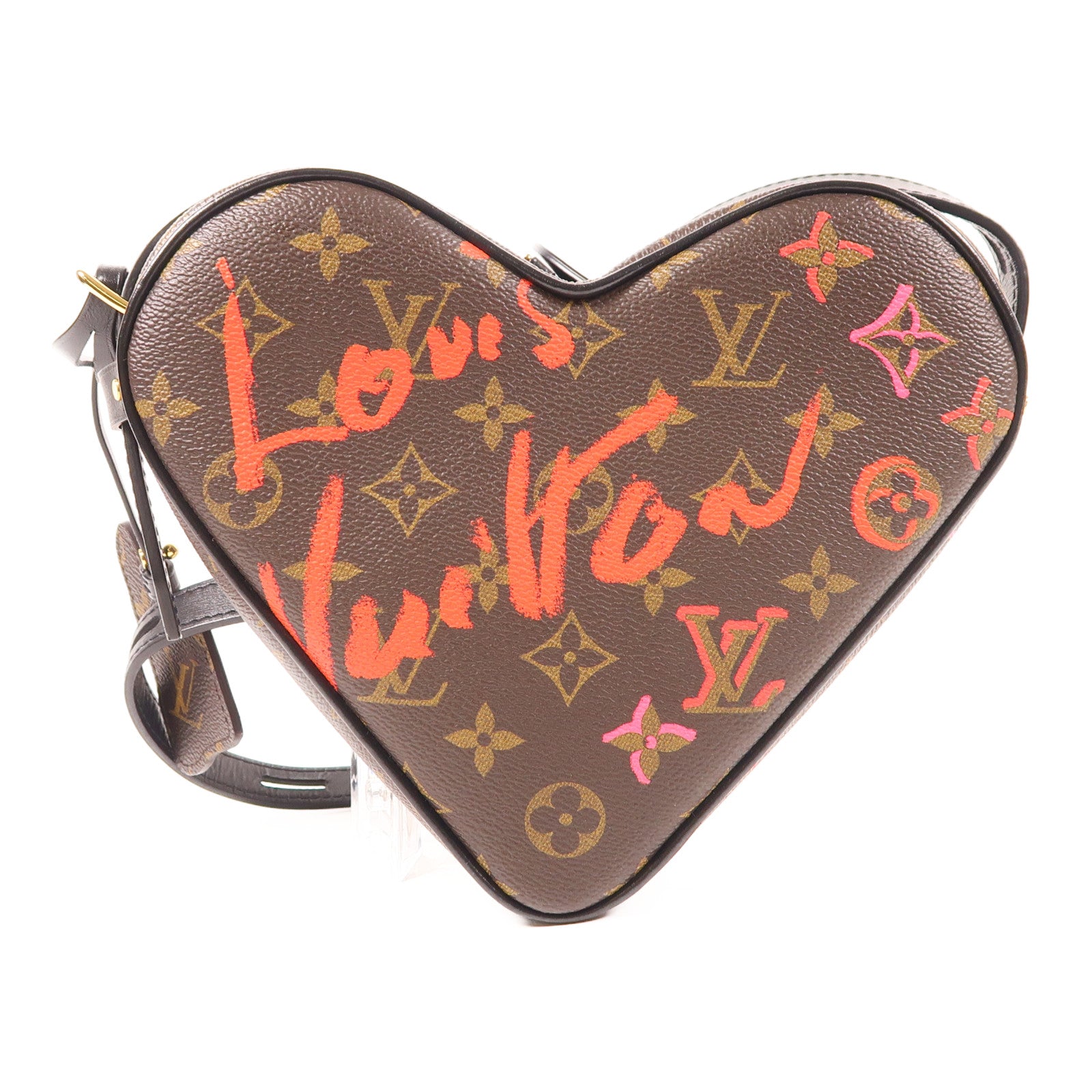 LOUIS VUITTON LV GHW Sac Coeur Fall In Love Shoulder Bag M45890 Monogram Brown