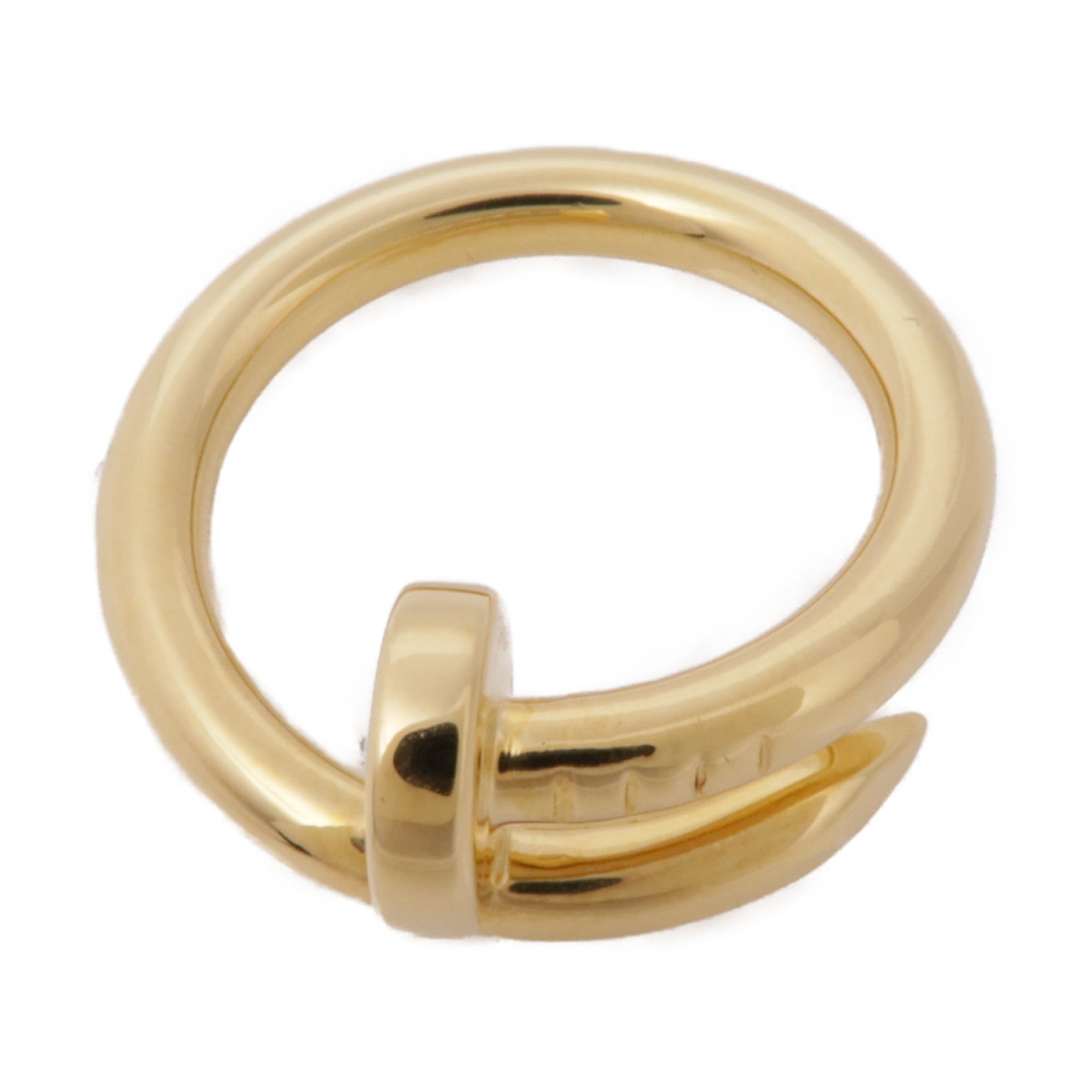 CARTIER 18K黃金Juste Un Clou戒指US#5