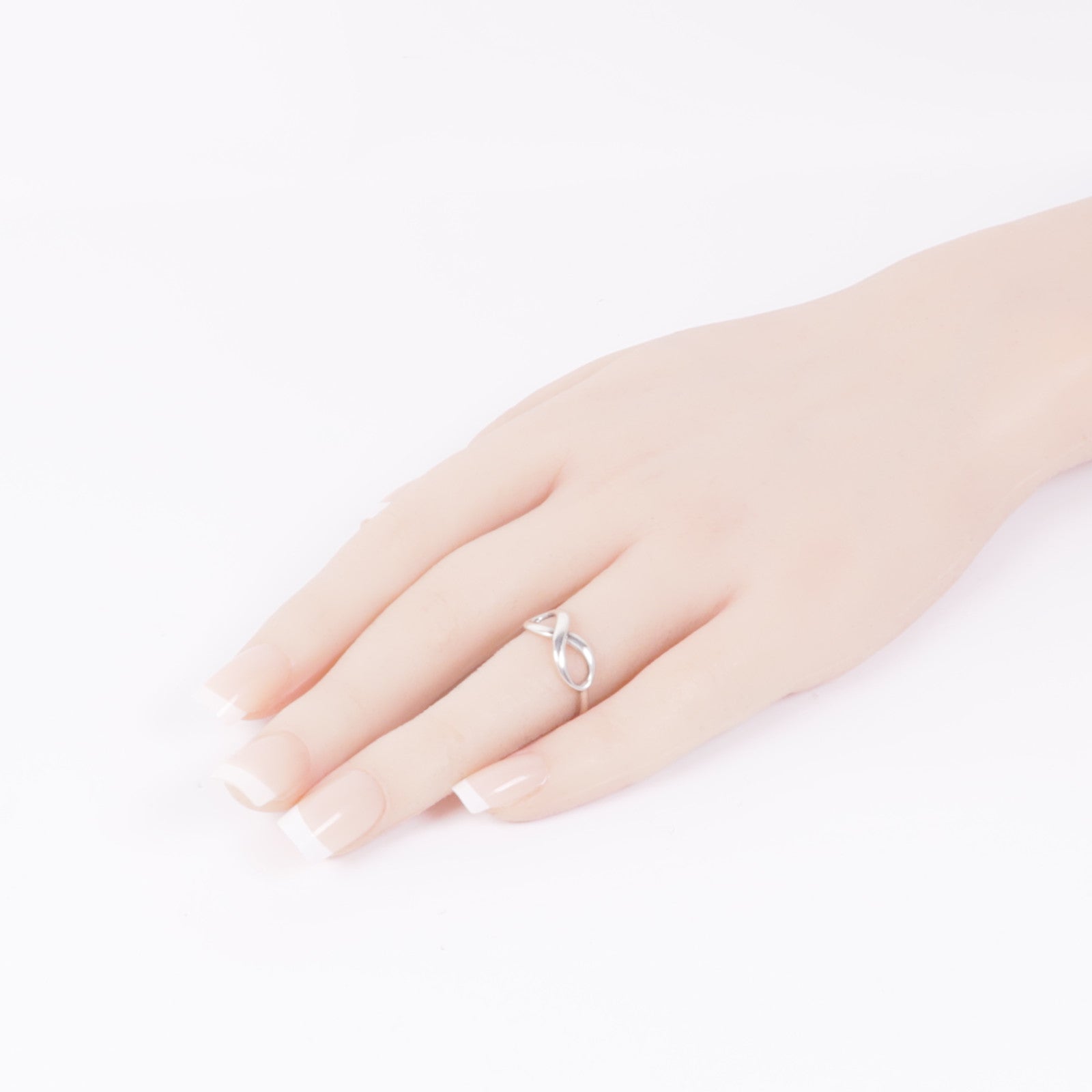TIFFANY＆CO 925純銀Infinity Ring戒指US#6