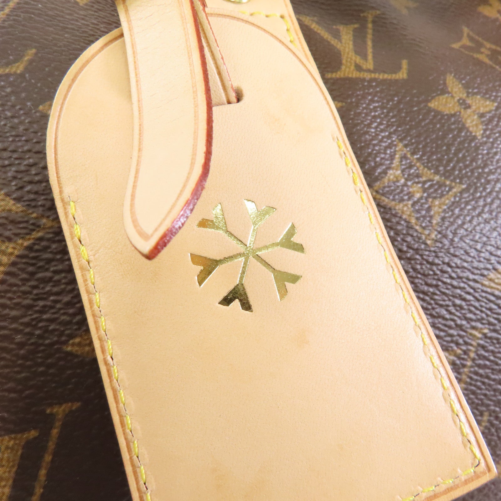 LOUIS VUITTON Monogram Keepall 50 Bandouliere金扣手挽肩背兩用袋棕色