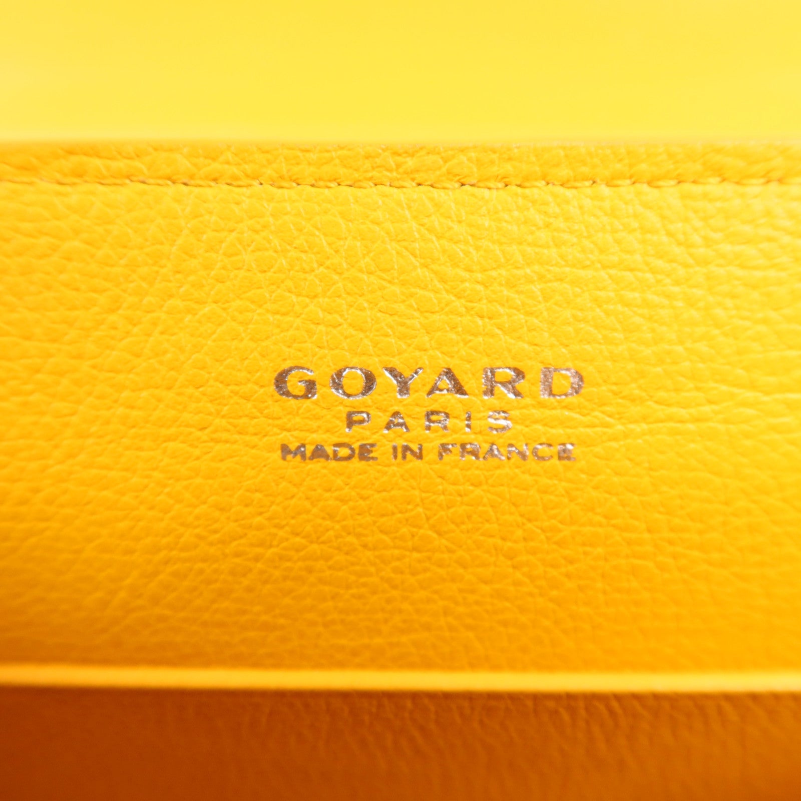GOYARD 塗層帆布Saigon Souple Mini銀扣手挽肩背兩用袋