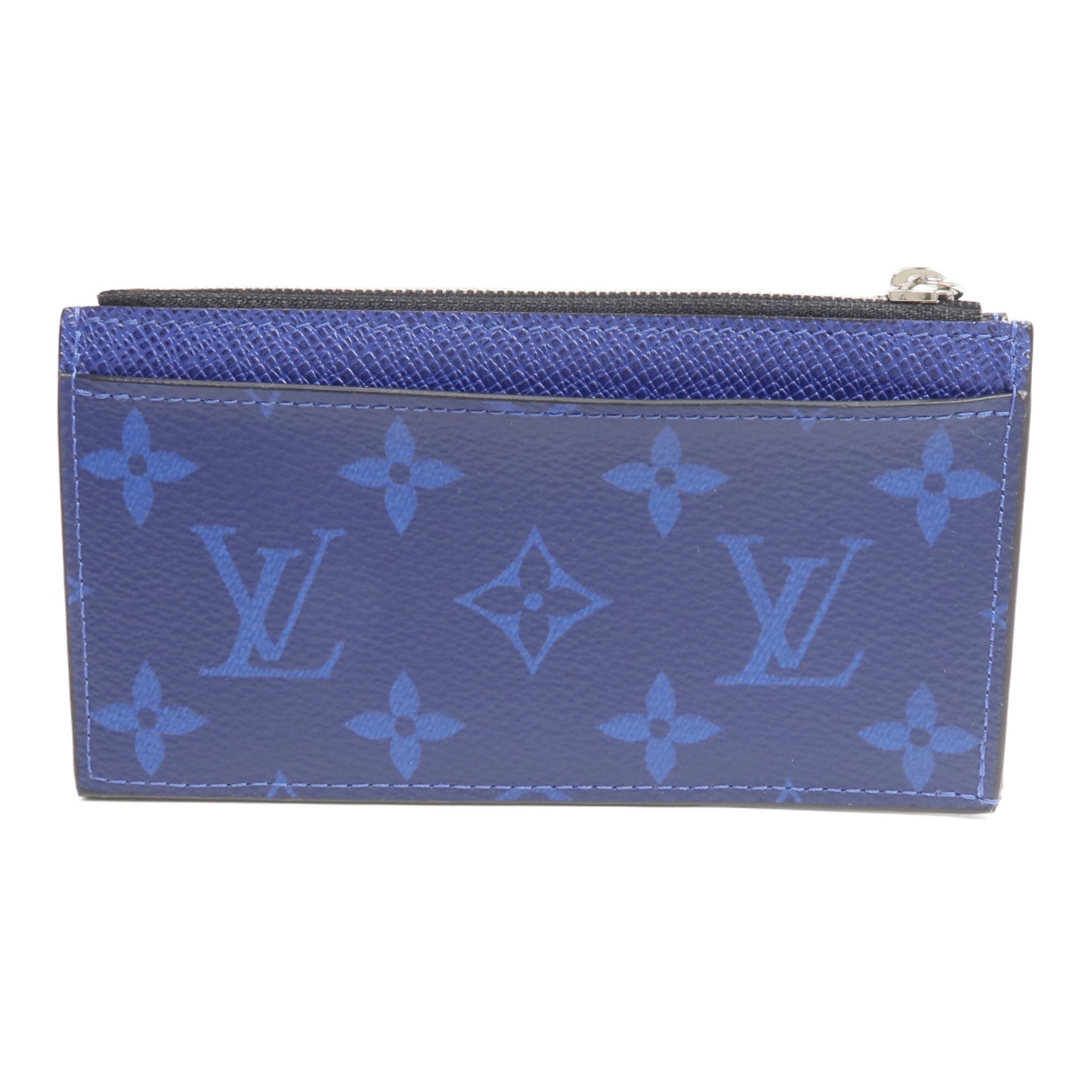 LOUIS VUITTON Taigarama Coin Card Holder銀扣零錢包