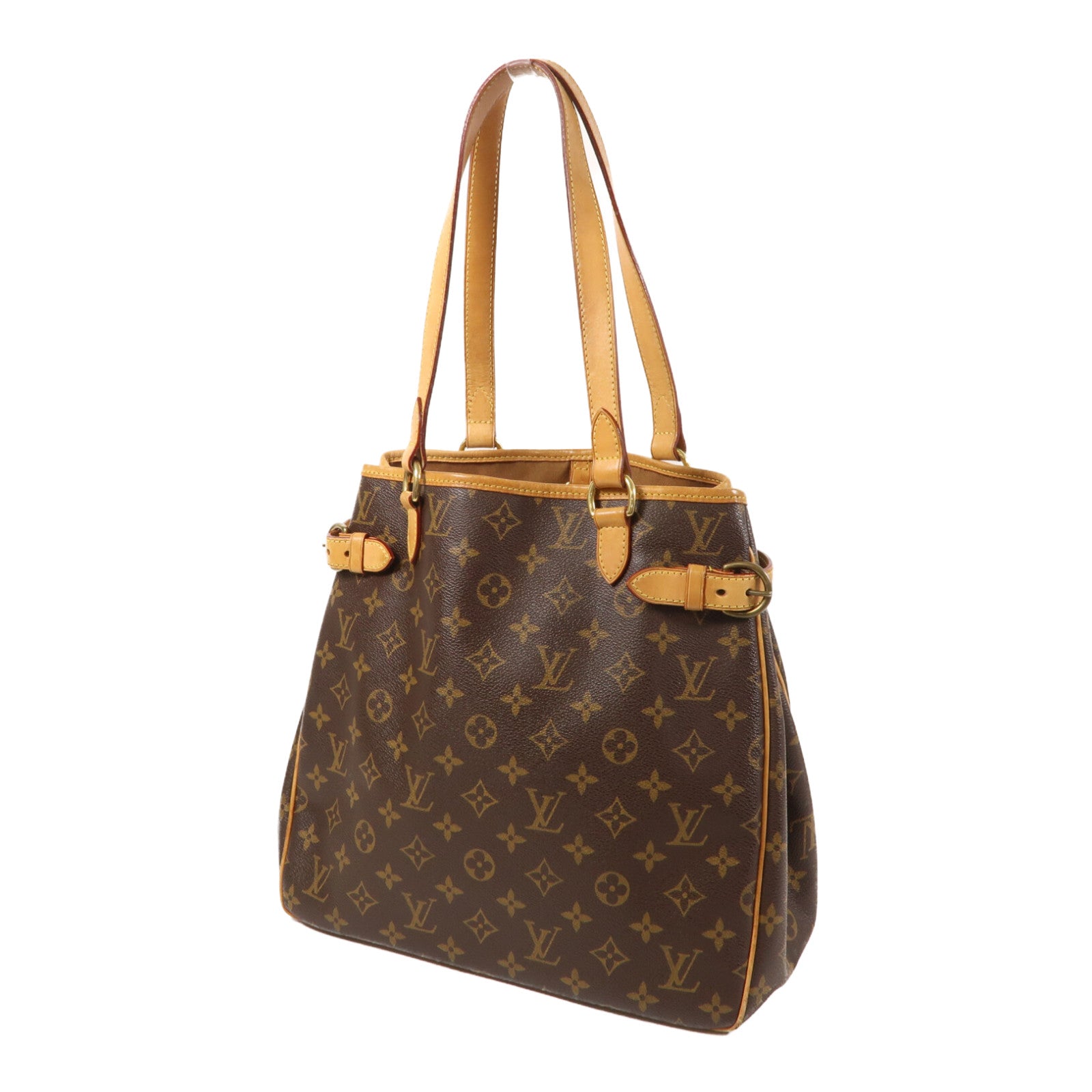 LOUIS VUITTON Monogram Batignolles金扣肩背袋