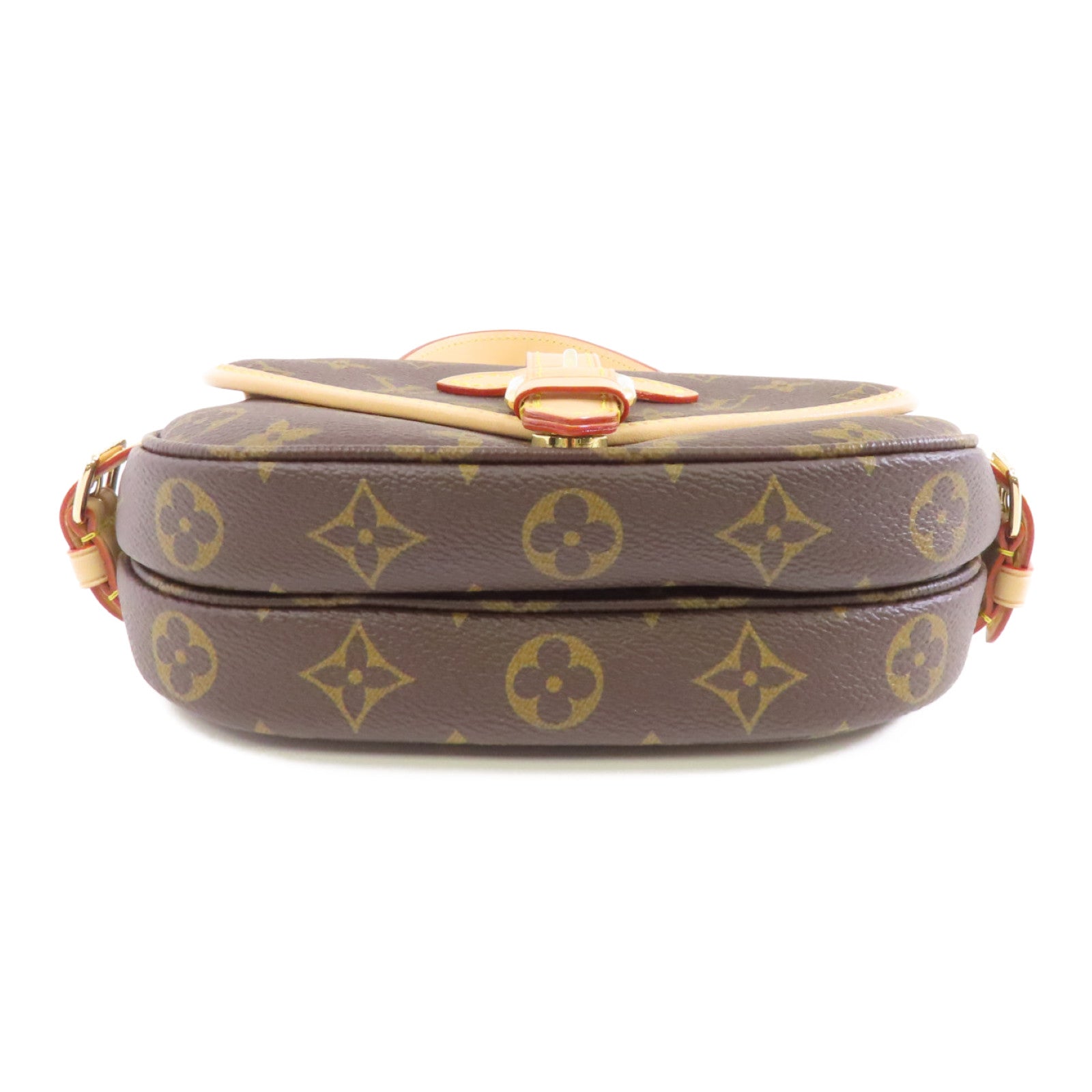 LOUIS VUITTON Monogram Saumur BB金扣手挽肩背兩用袋啡色